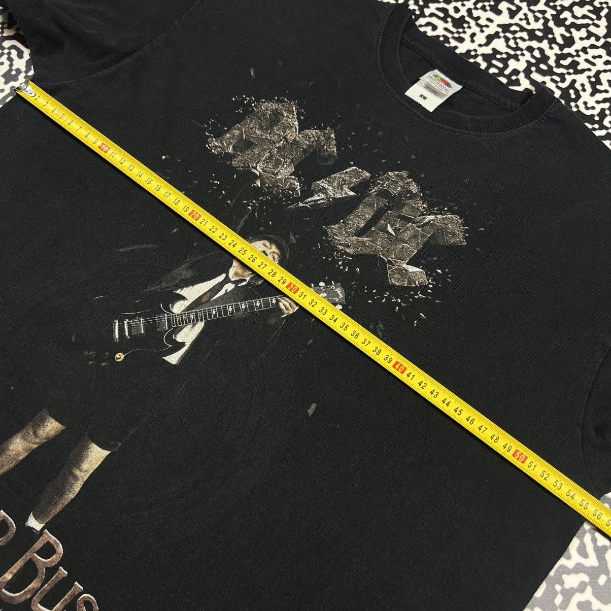 AC/DC Vintage Y2K AC/DC Rock Or Bust Band Rock Tour T-shirt Size US L / EU 52-54 / 3 - 13 Thumbnail