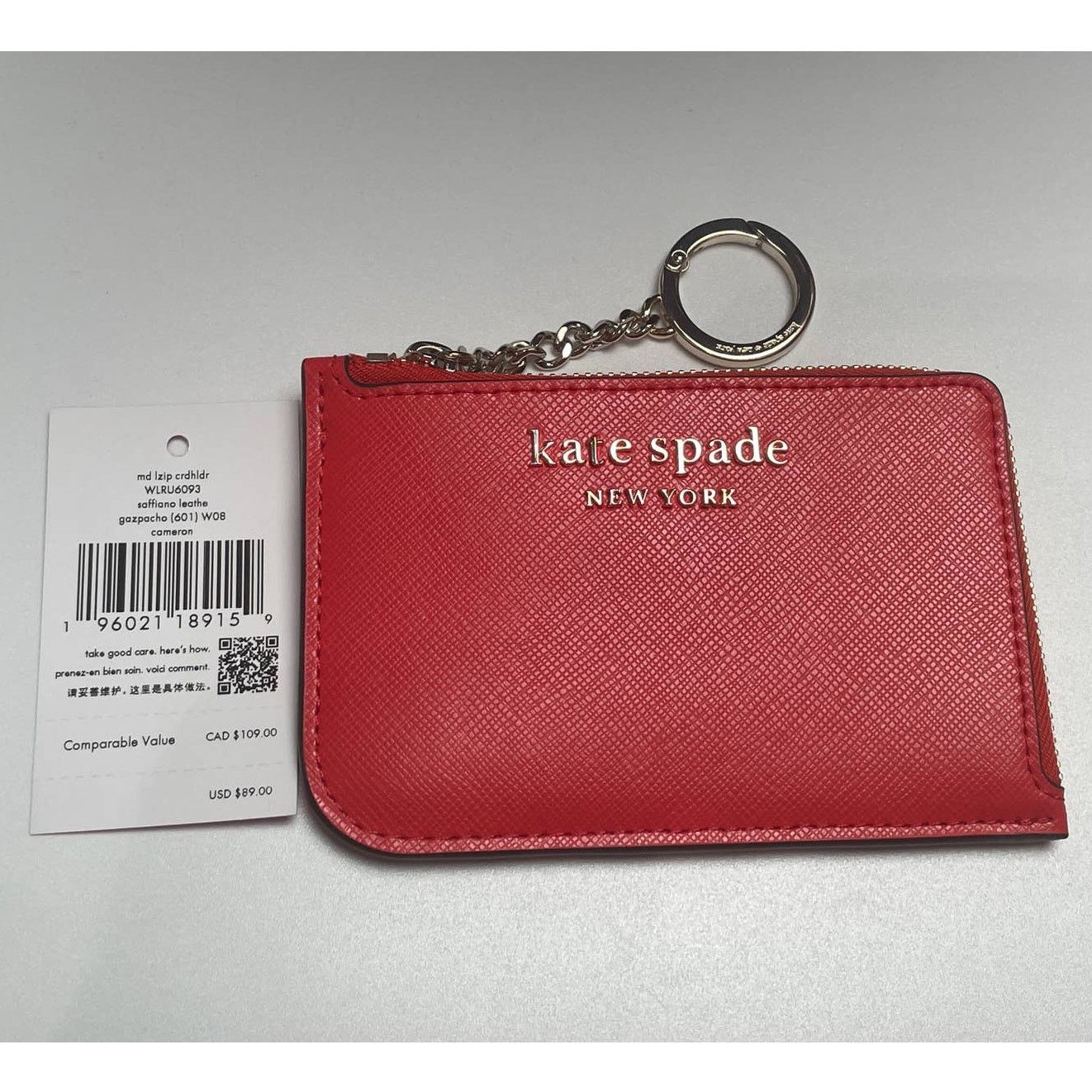 Kate Spade Kate Spade Leather Card Case gazpacho New Size ONE SIZE - 11 Thumbnail