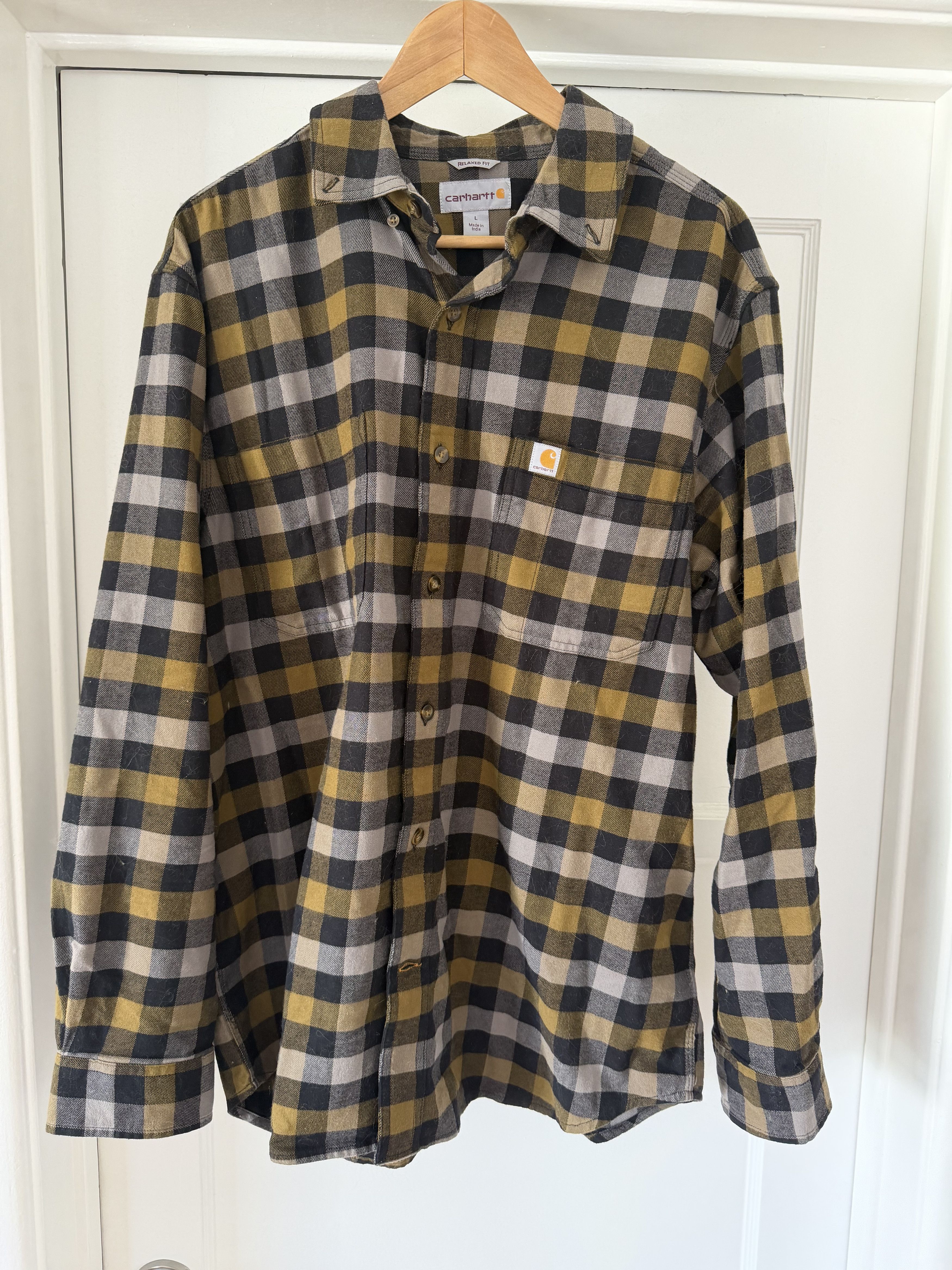 Carhartt Carhartt Flannel Shirt Size US L / EU 52-54 / 3 - 1 Thumbnail