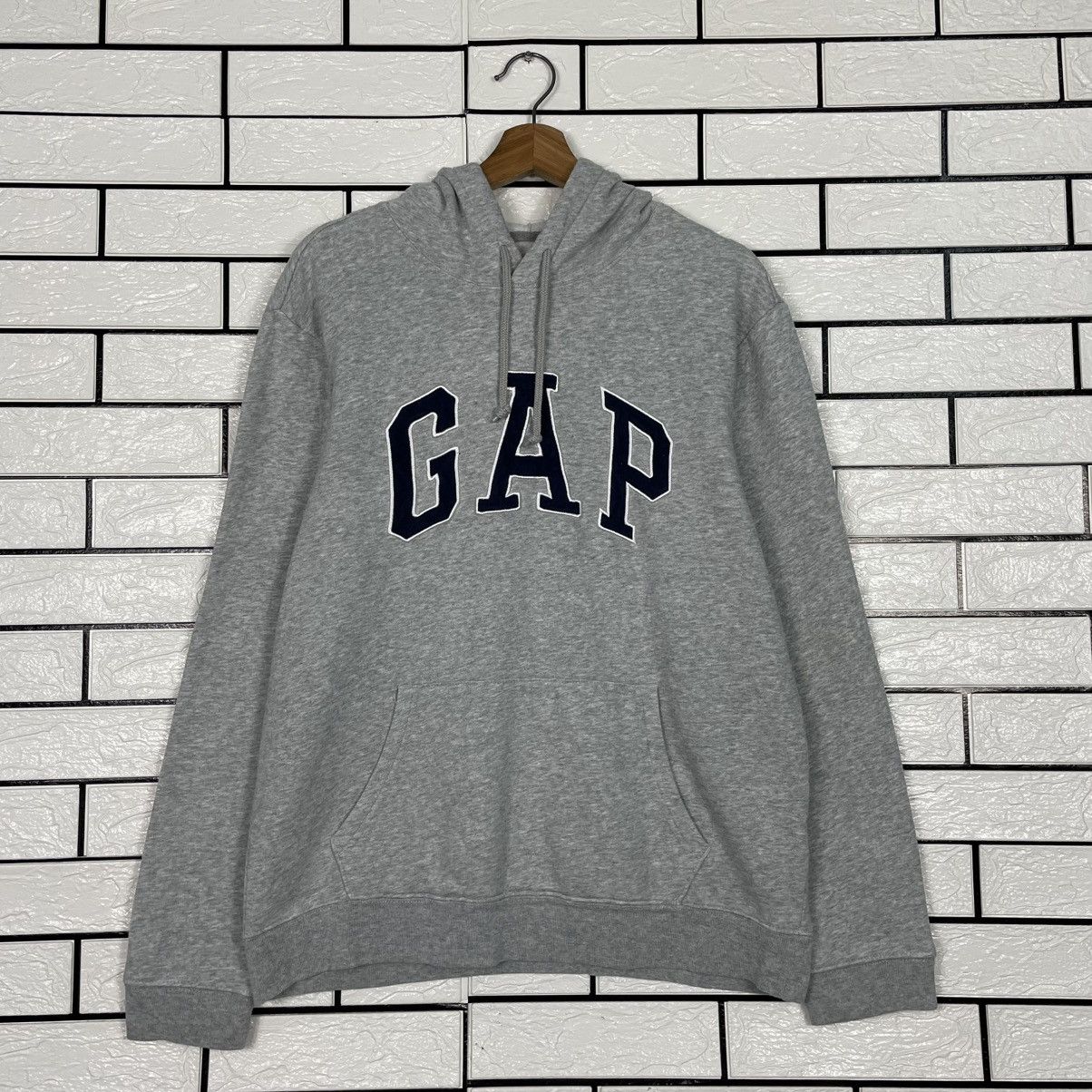 Gap Gap Big Logo Pullover Gray Hoodie Size US M / EU 48-50 / 2 - 10 Thumbnail