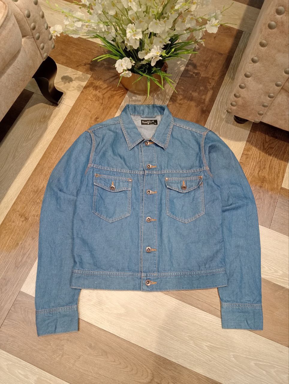 Margaret Howell MARGARET HOWELL BLUE DENIM JACKET - SIZE L Size US L / EU 52-54 / 3 - 2 Thumbnail
