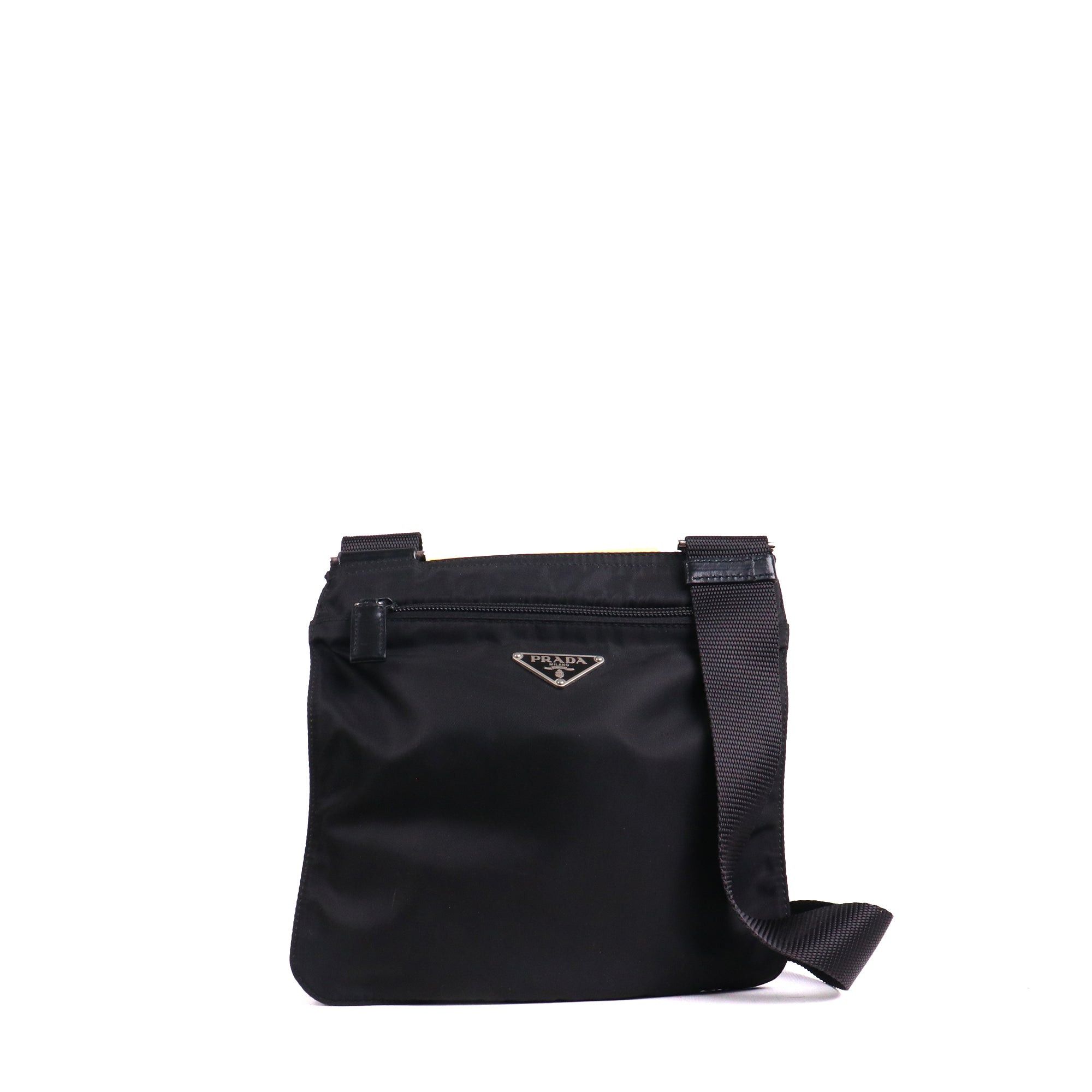 Prada PRADA - Prada shoulder bag in black Re-Nylon Size ONE SIZE - 1 Thumbnail