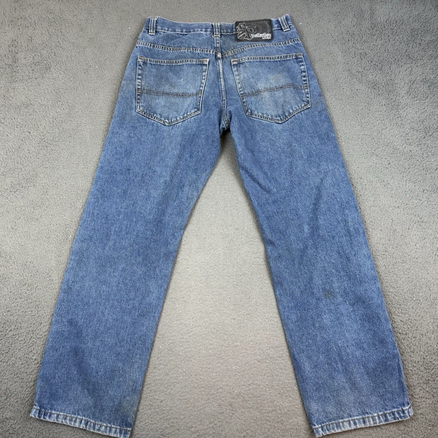 Southpole VINTAGE Southpole Jeans Mens 32 Blue Denim Straight Distressed 30x30 Size US 32 / EU 48 - 6 Thumbnail