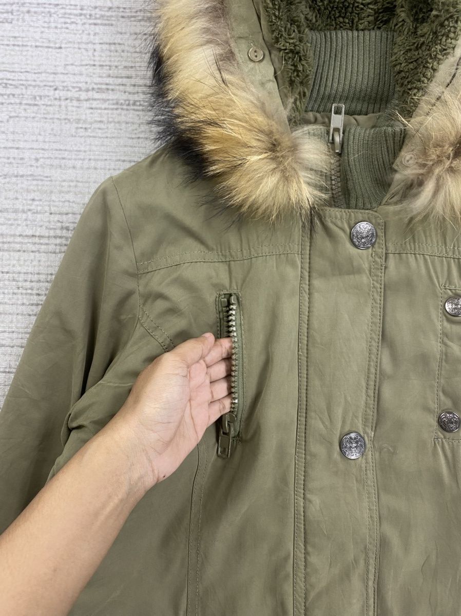 Le Grande Bleu (L.G.B.) Vtg Rei Firenze LGB Multipocket Faux Fur Parka Hoodie Jacket Size US M / EU 48-50 / 2 - 7 Thumbnail