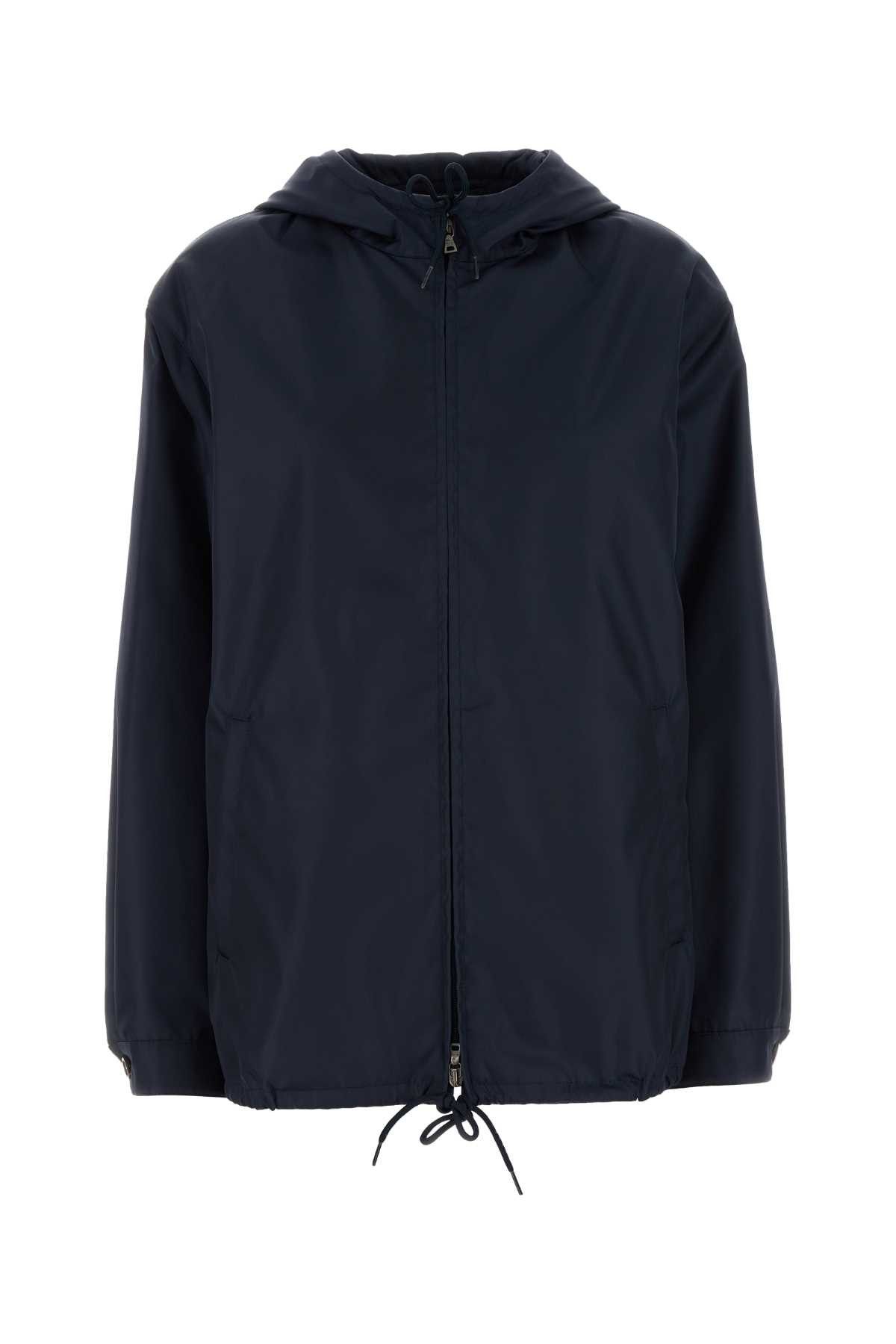 Prada Dark Blue Re-Nylon Jacket Size M / US 6-8 / IT 42-44 - 1 Thumbnail