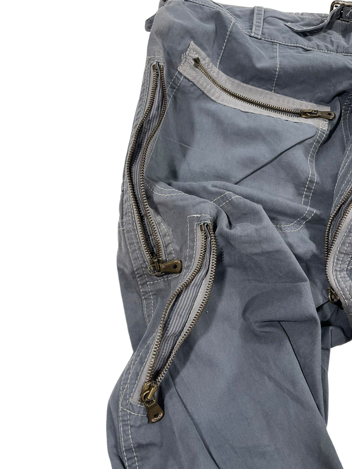 Dolce & Gabbana AW2003 Parachute Flight Cargo Pants Size US 33 - 8 Thumbnail
