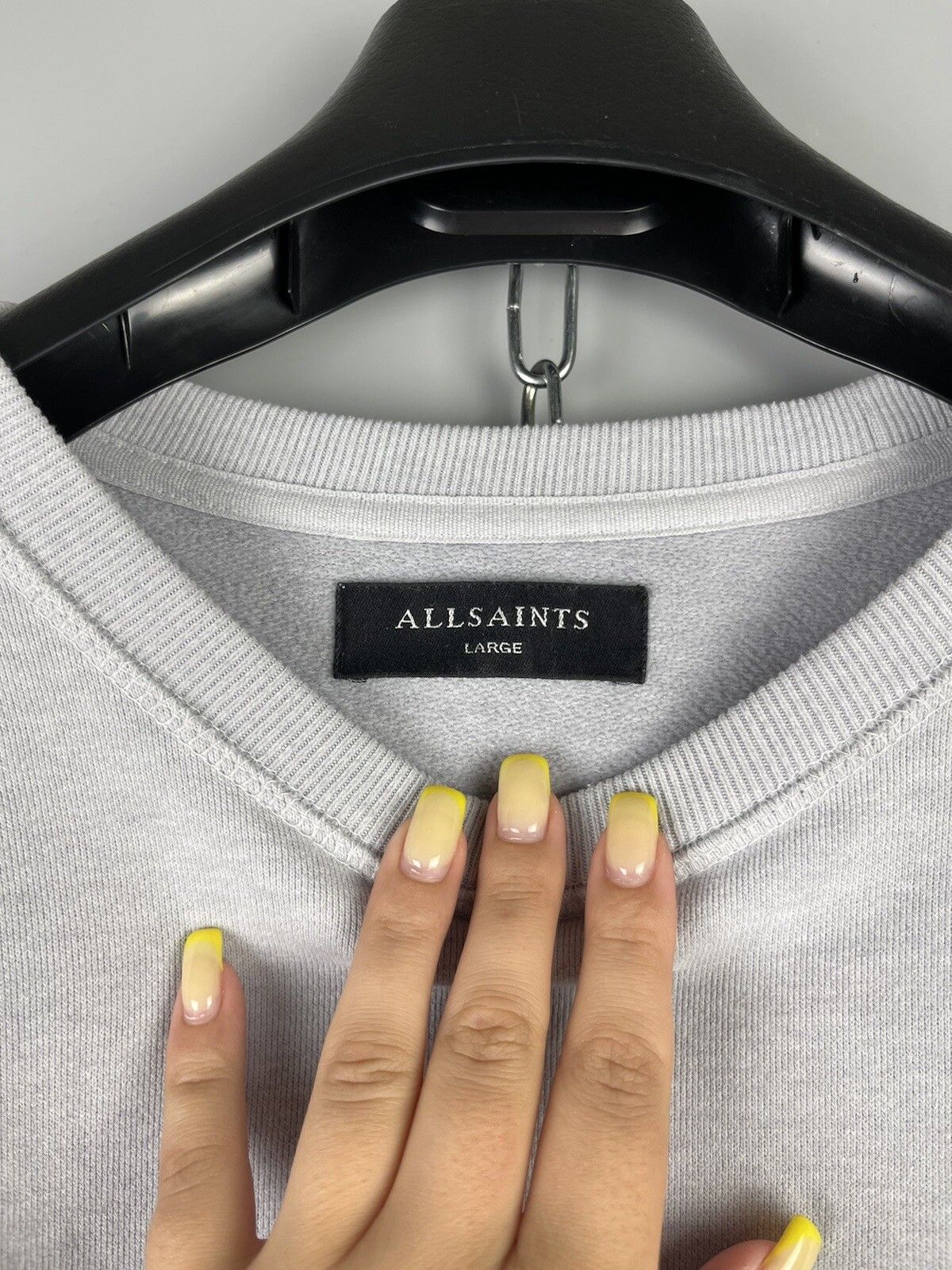 Allsaints Allsaints Cotton Casual Sweatshirt Jumper Size US L / EU 52-54 / 3 - 16 Thumbnail
