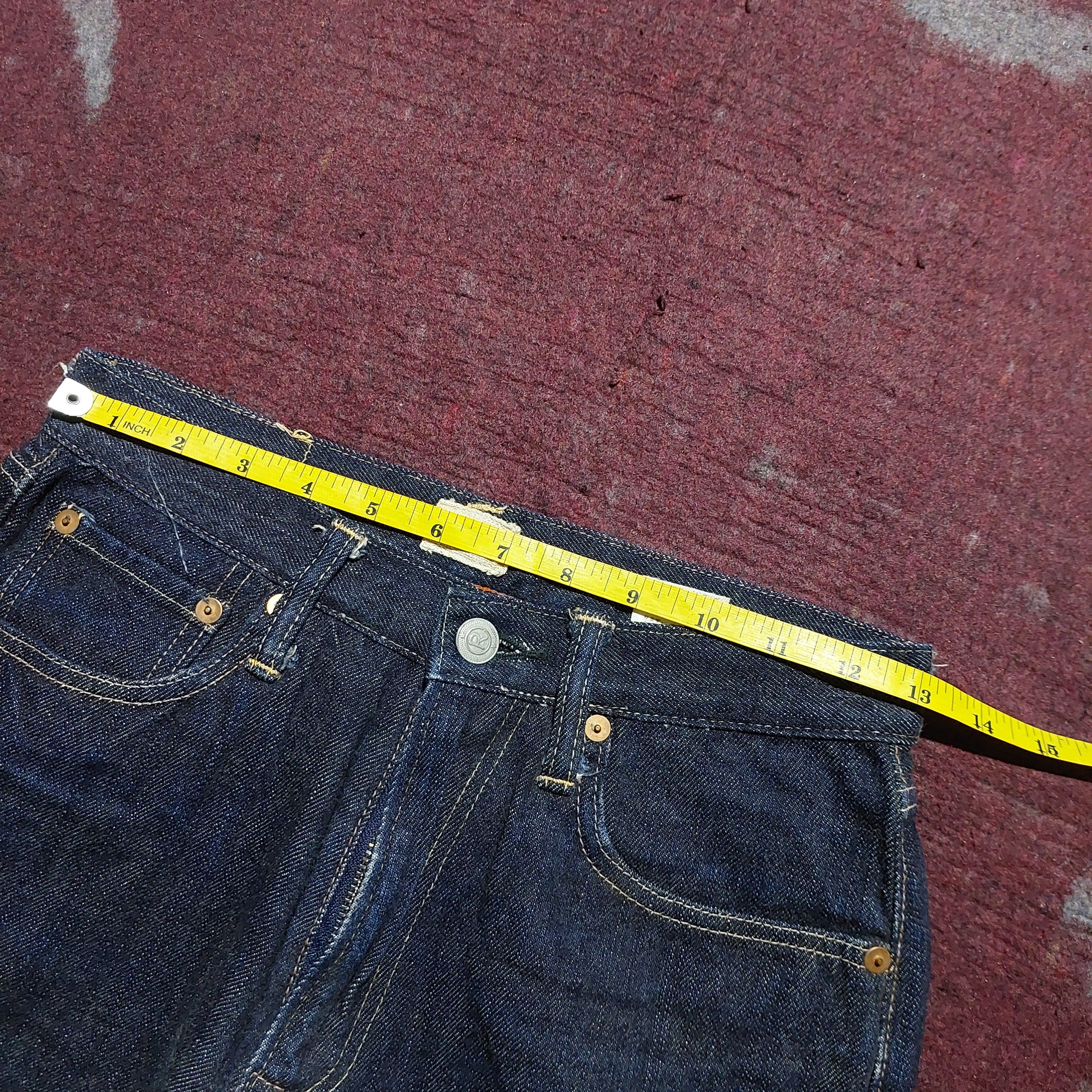 Japanese Brand Vintage japanese 45 Rpm studio indigo denim Size US 28 / EU 44 - 12 Thumbnail