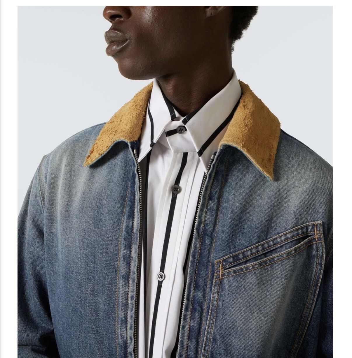 Alexander McQueen ALEXANDER MCQUEEN GIACCA DENIM WORKWEAR Size US S / EU 44-46 / 1 - 14 Thumbnail