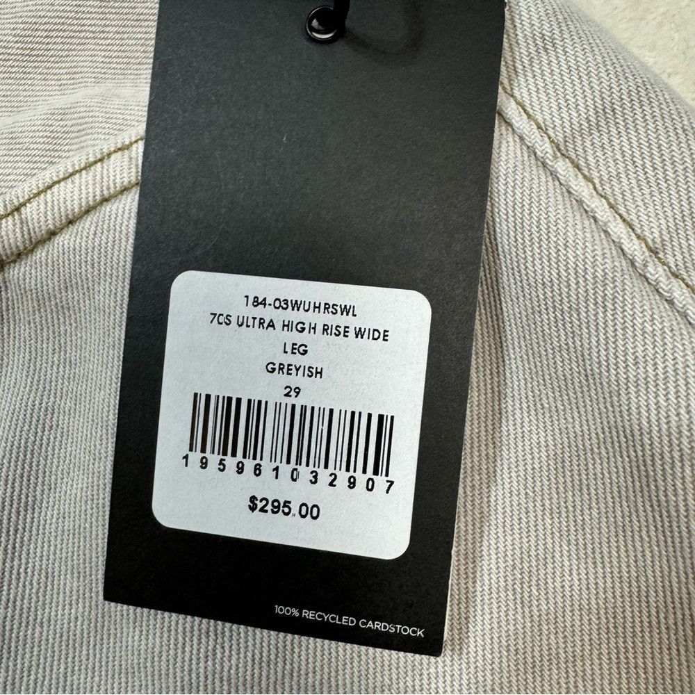 RE/DONE NWT New $295 RE/DONE 70s Ultra High Rise Wide Leg Jeans in Size 29" - 6 Thumbnail