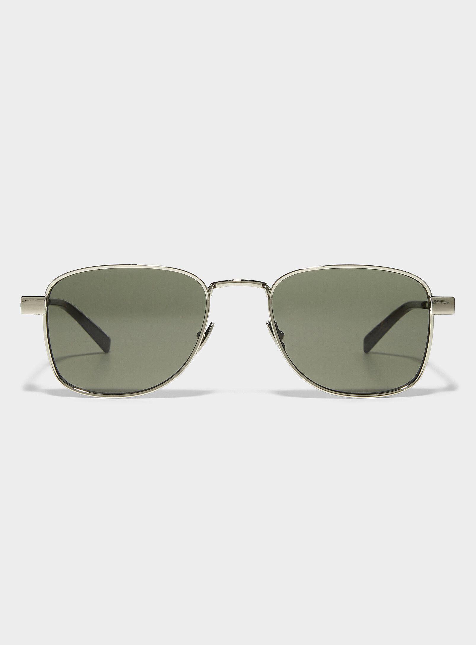 Saint Laurent Paris BNWT AW25 SAINT LAURENT SQUARE METALLIC SUNGLASSES Size ONE SIZE - 2 Thumbnail