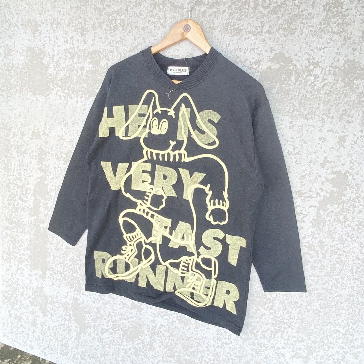Other Vintage Byc Club Printed Crewneck Sweatshirt Black Size L Size US L / EU 52-54 / 3 - 2 Thumbnail