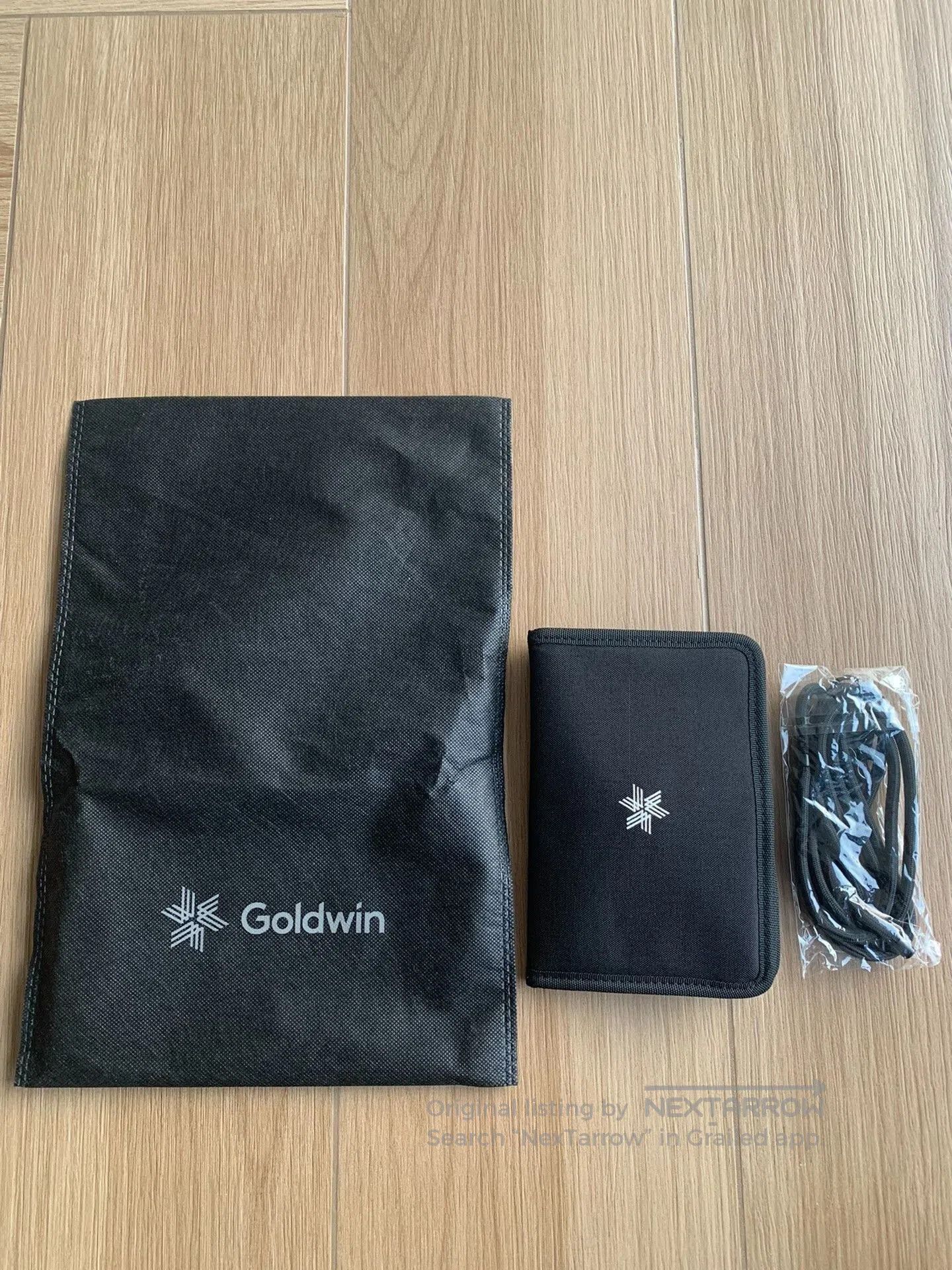 Goldwin goldwin black passport holder with strap. Size ONE SIZE - 1 Thumbnail