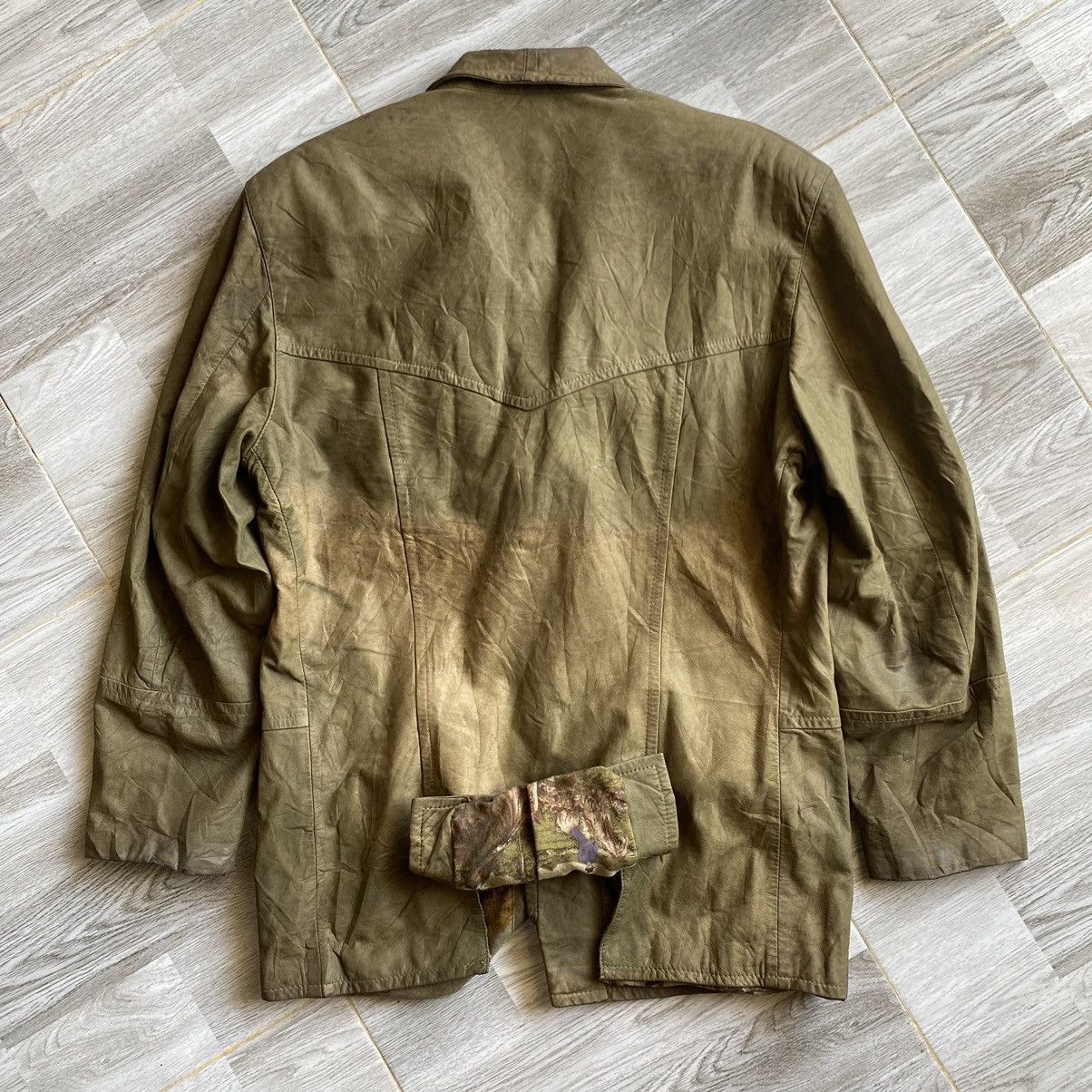 20471120 × Moreschi Moreschi Leather Jacket Size US M / EU 48-50 / 2 - 3 Thumbnail