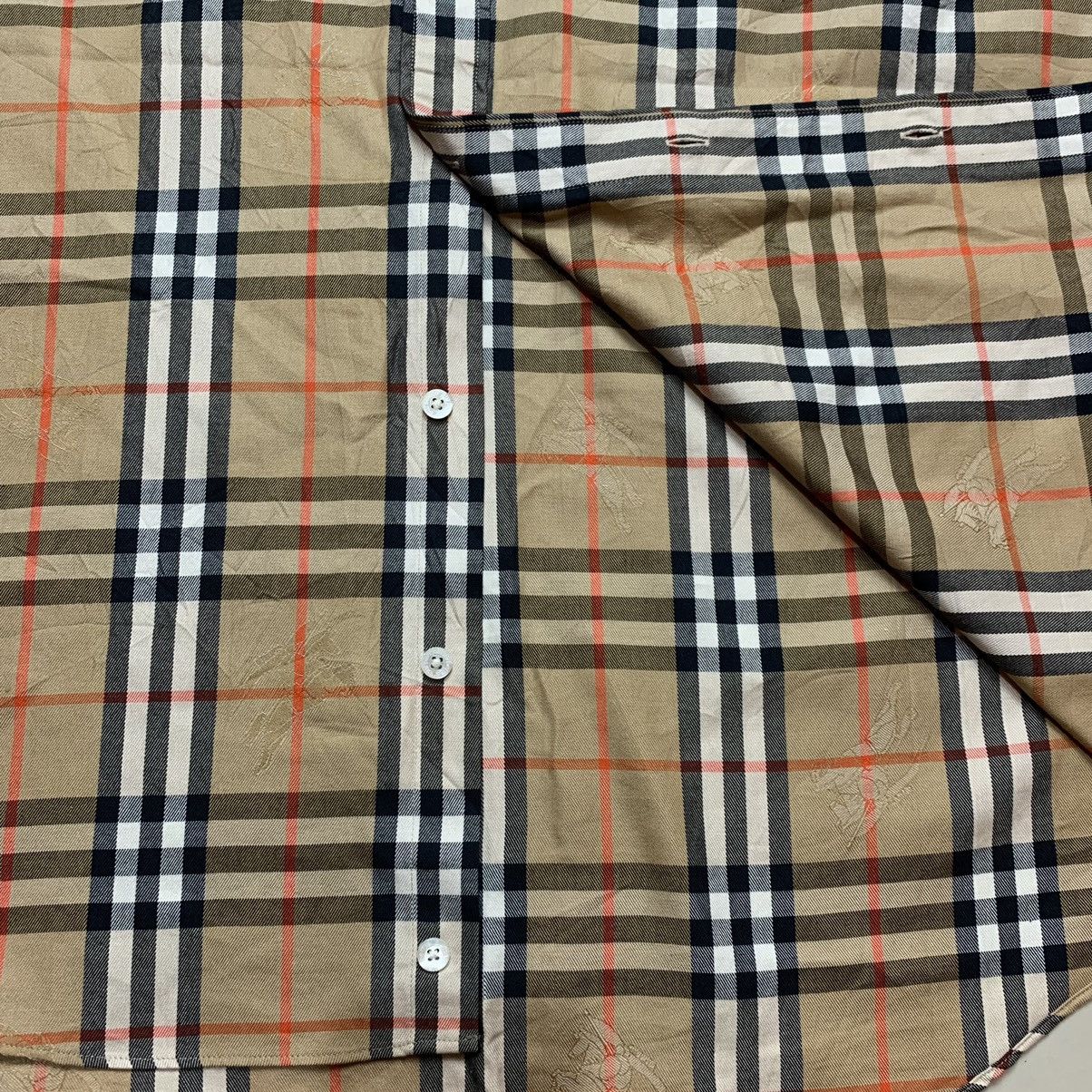 Burberry Vintage burberrys monogram shadow horse nova check shirt Size US L / EU 52-54 / 3 - 11 Thumbnail