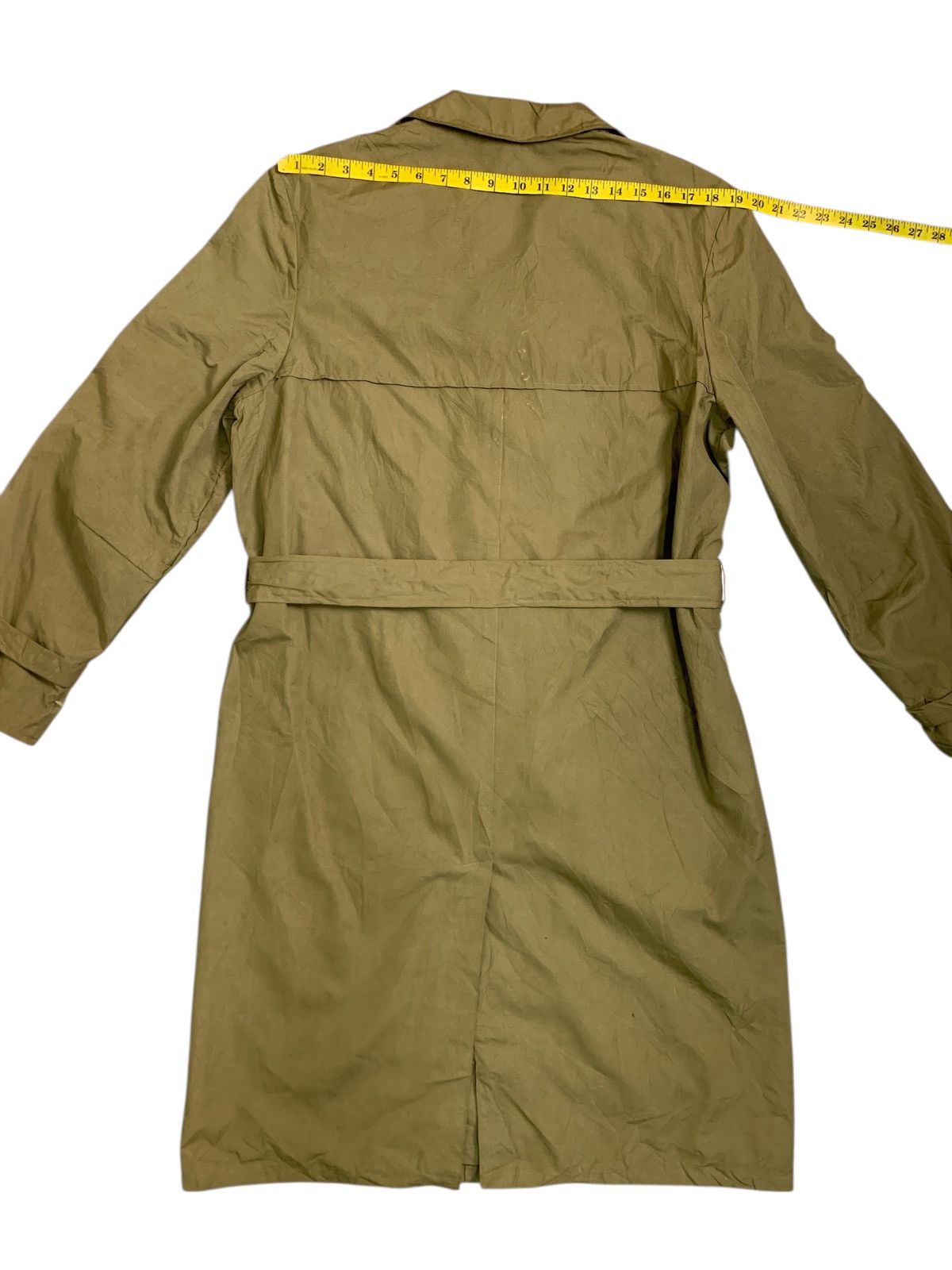 Vintage Rare Design Vintage Germany Military Trench Coat Size US M / EU 48-50 / 2 - 8 Thumbnail
