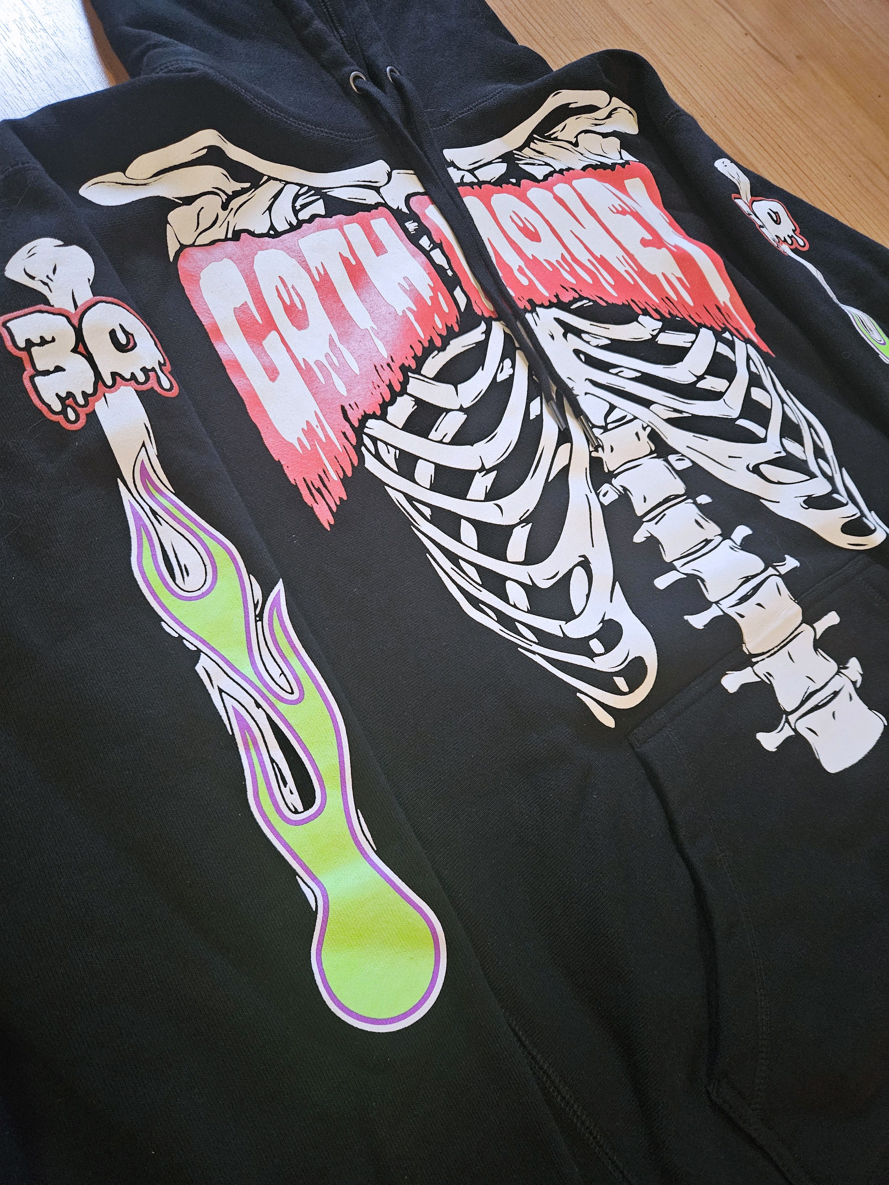 Goth Money Grave Digger Weave Hoodie Size US L / EU 52-54 / 3 - 3 Thumbnail