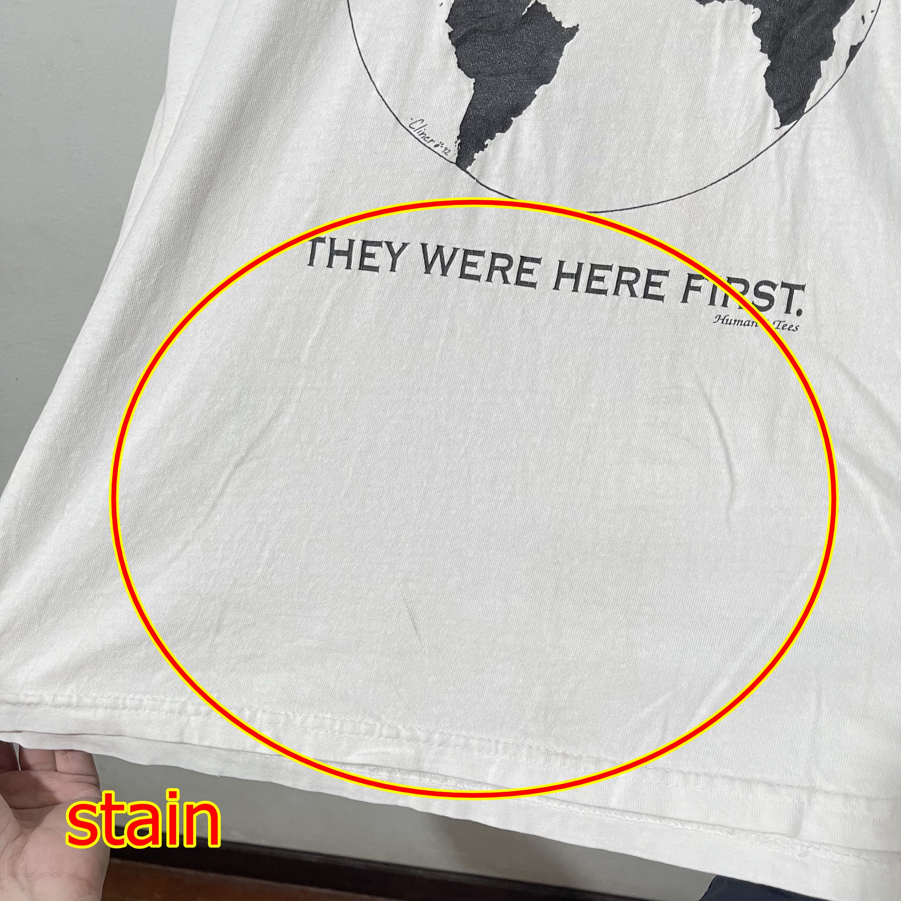 Vintage Vintage 90s Human I Tees Animal Earth T-Shirt Size US XL / EU 56 / 4 - 7 Thumbnail