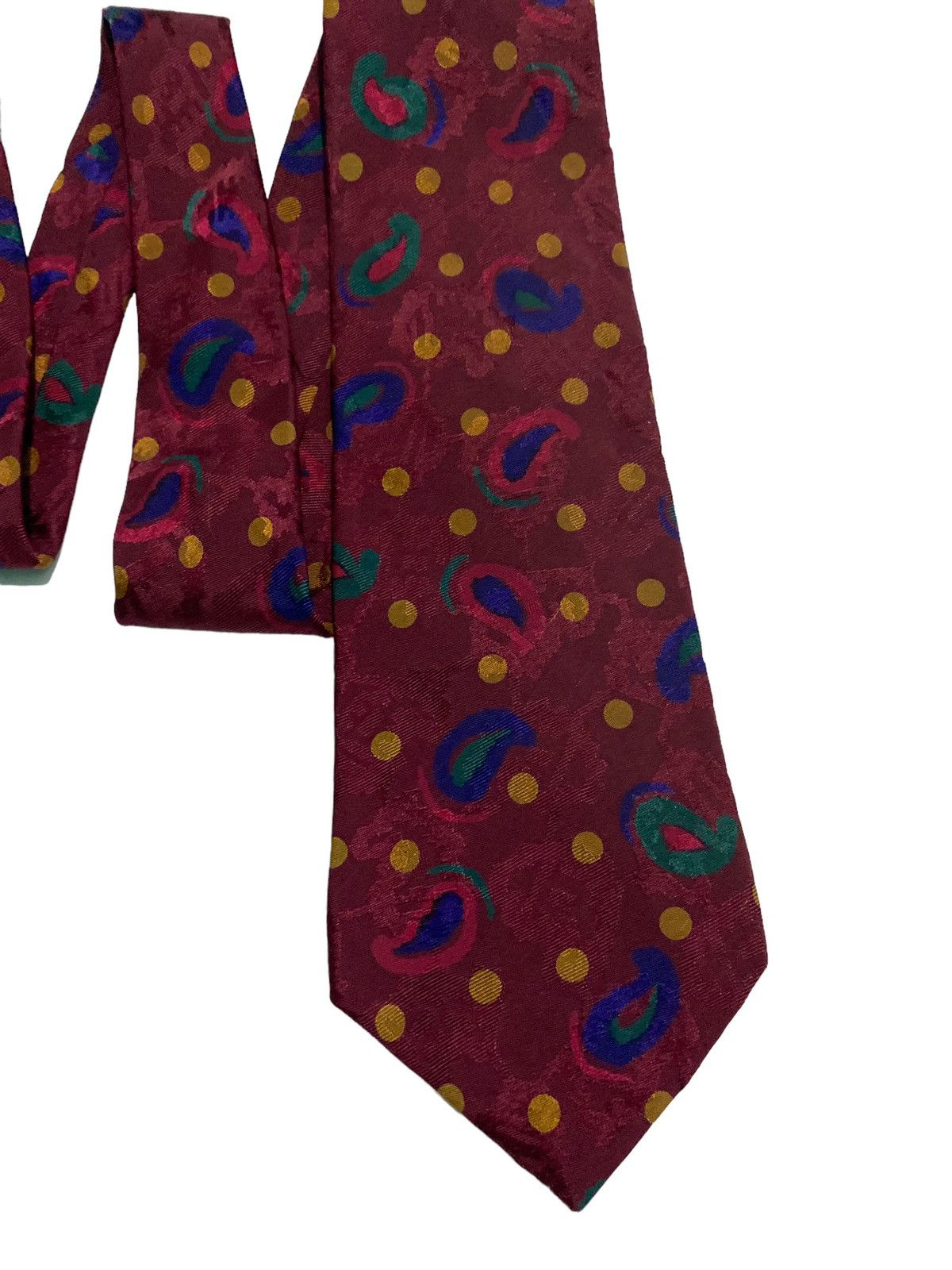 New Era × Yves Saint Laurent 👍 Vintage YSL / YVES SAINT LAURENT silk neck Ties Size ONE SIZE - 9 Thumbnail