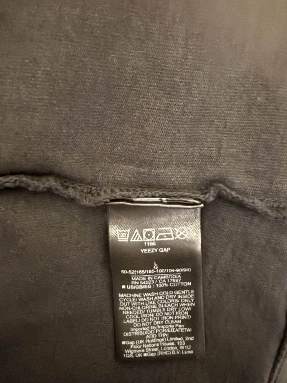 Gap × Yeezy Yeezy x Gap dove shirt Size US L / EU 52-54 / 3 - 3 Thumbnail