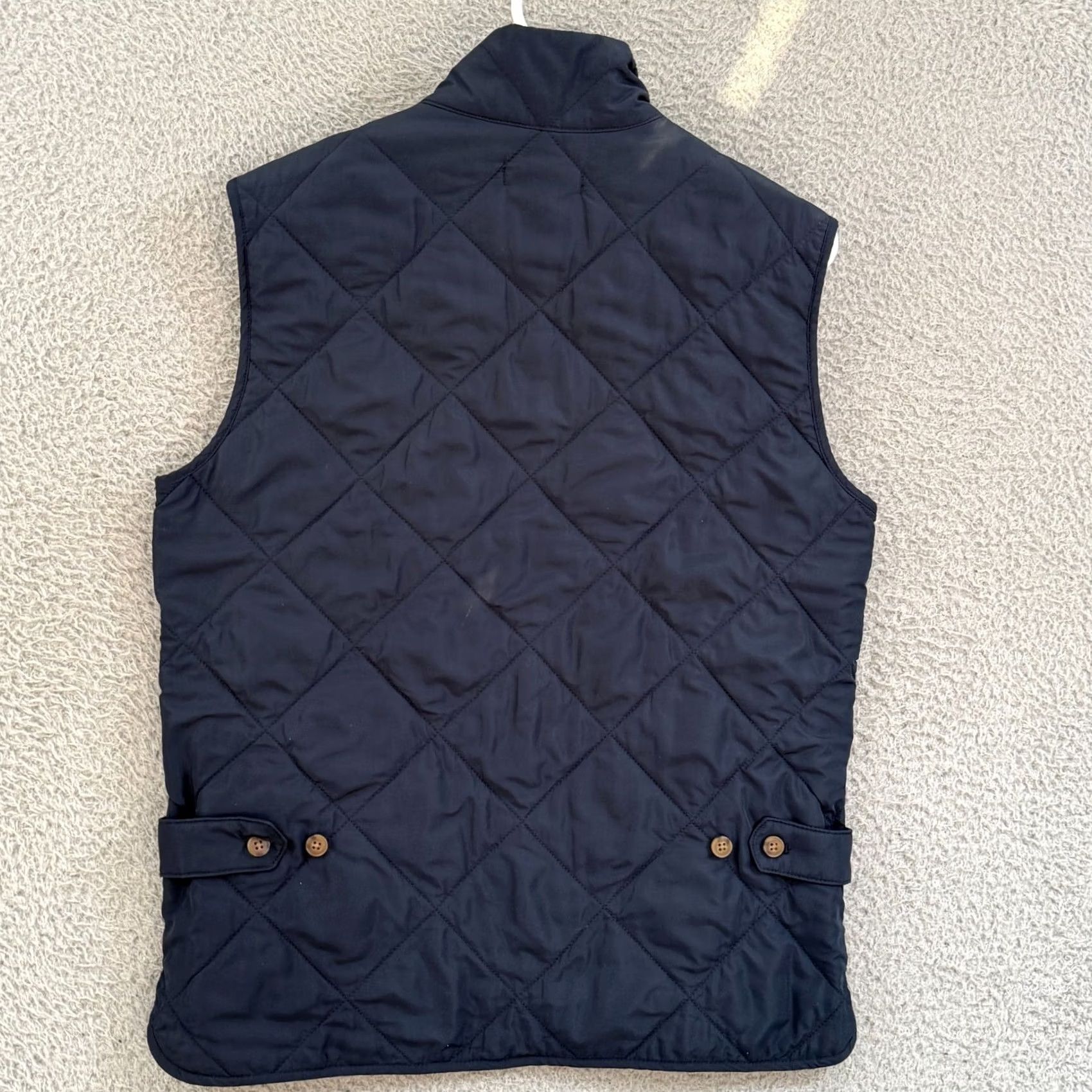 J.Crew VINTAGE? No. J. Crew Vest Women Small Navy Quilted Lightweight Full Zip Preppy Outdoor Size S / US 4 / IT 40 - 5 Thumbnail
