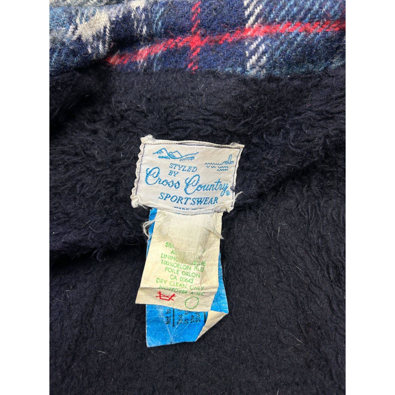 Vintage Vintage 80s Cross Country Sportswear Fleece Lined Plaid XL Size US XL / EU 56 / 4 - 3 Thumbnail