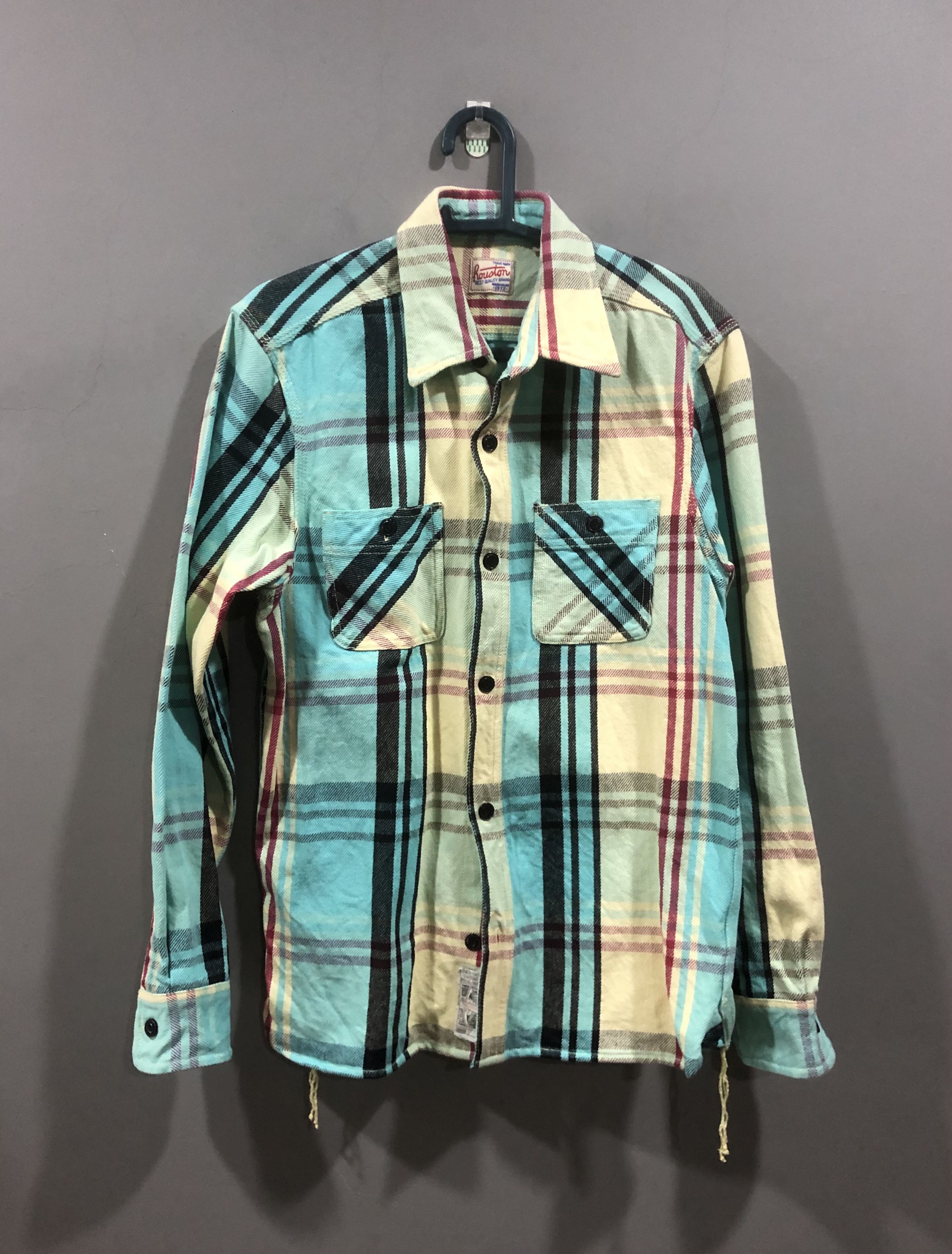 Houston Union Made Heavy Cotton Flannel Shirt