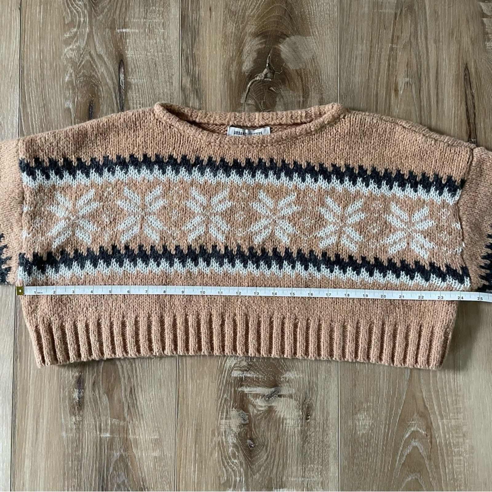 Urban Outfitters Urban Outfitters Cropped Fair Isle Sweater M Size M / US 6-8 / IT 42-44 - 9 Thumbnail