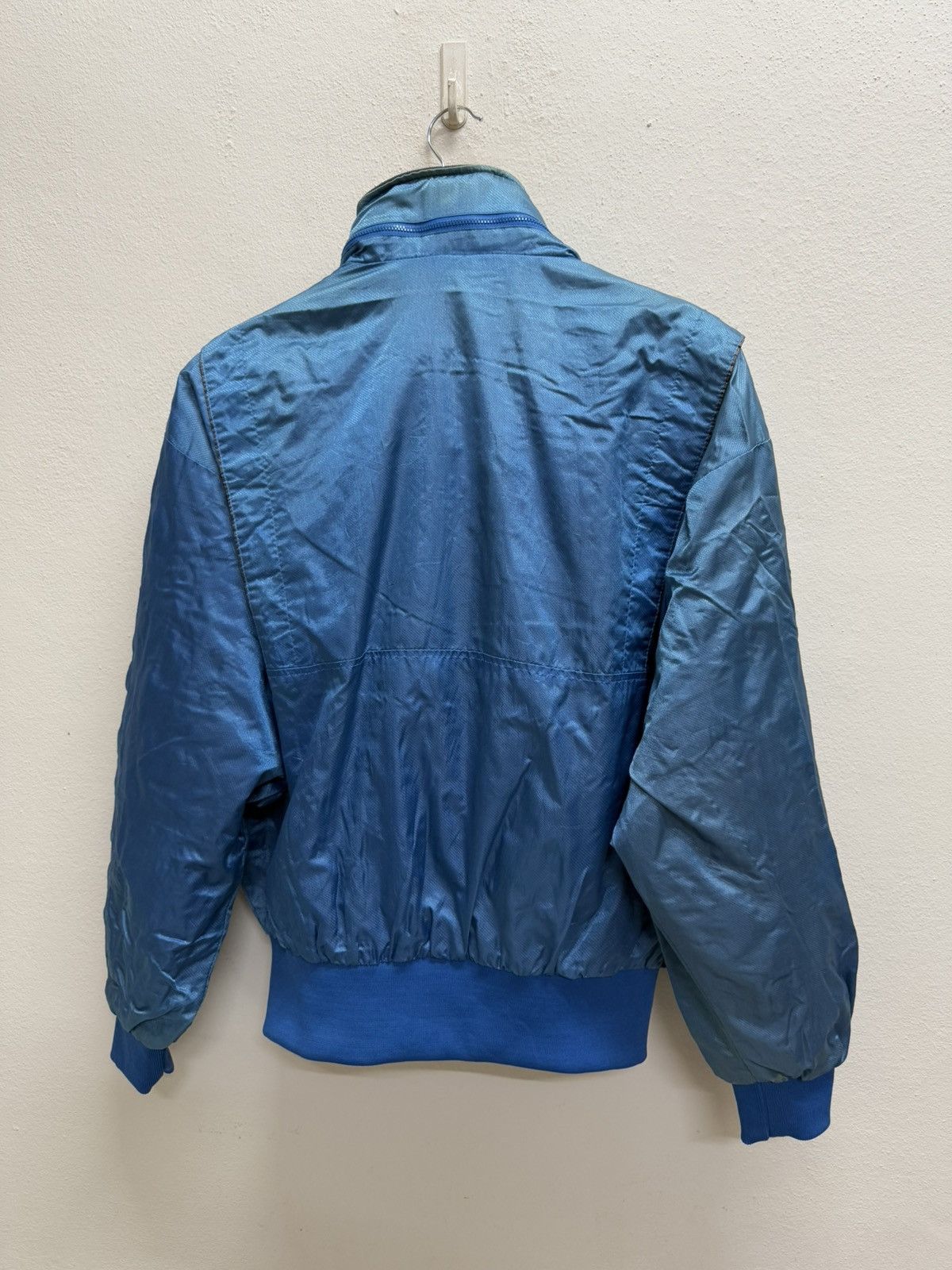 Nike Vintage 90s Nike Nylon Bomber Jacket Size US L / EU 52-54 / 3 - 23 Thumbnail