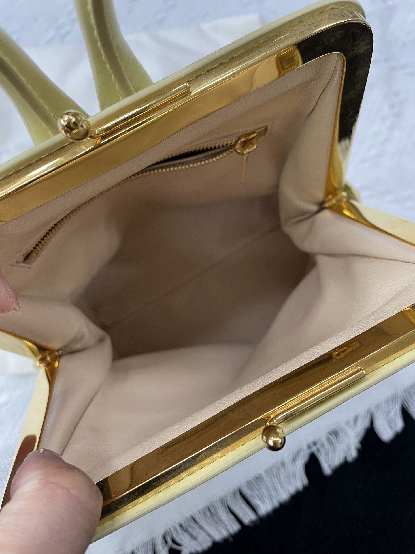 Jil Sander Jil Sander Yellow Goji Clutch Excellent,DustBag Size ONE SIZE - 5 Thumbnail