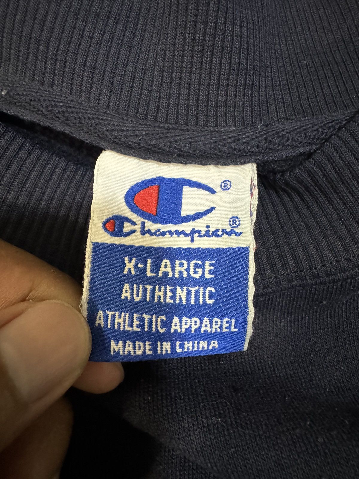Champion × Vintage Vintage Champion Small Logo Sweatshirt Size US XL / EU 56 / 4 - 6 Thumbnail