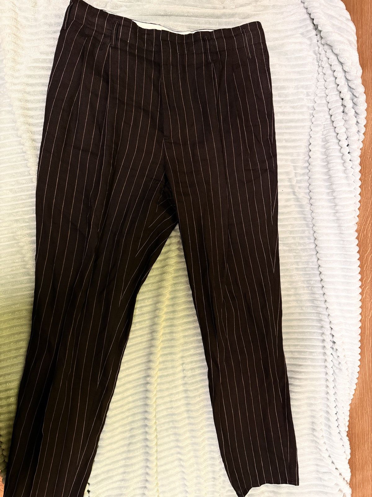 Linen and Cotton BRUNELLO CUCINELLI Trousers