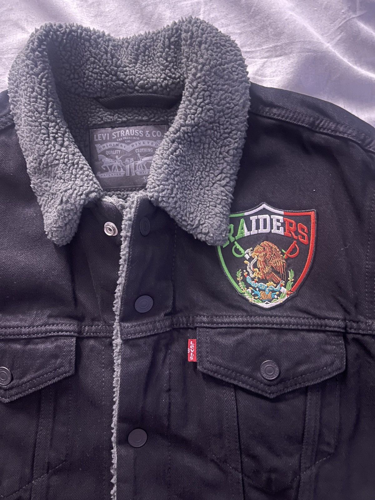 Levi's Levi’s Jean Jacket -Sherpa Lined -Raiders -Like Brand New Size US L / EU 52-54 / 3 - 1 Thumbnail