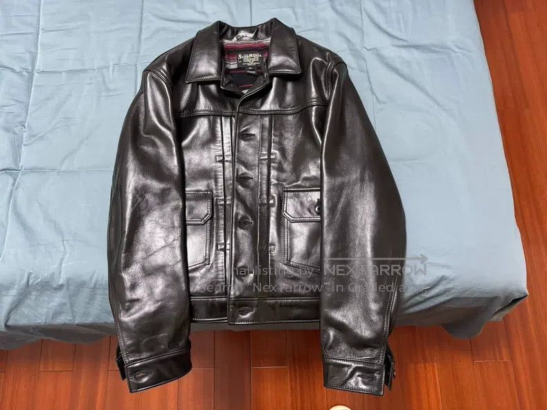 Schott Schott Horseskin two-bag jacket Size US L / EU 52-54 / 3 - 3 Thumbnail