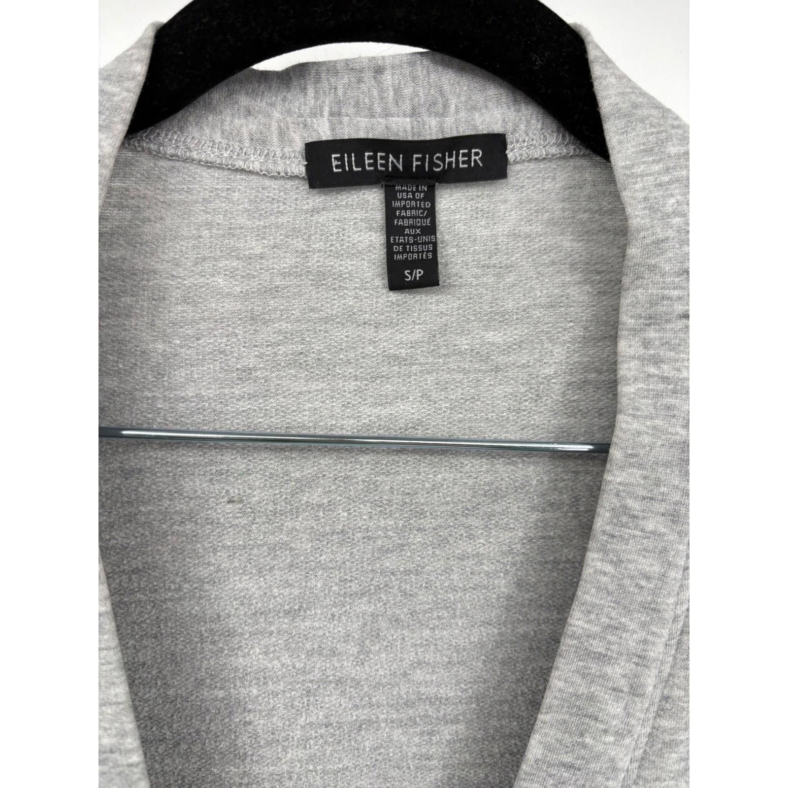 Eileen Fisher Eileen Fisher Grey Zipper Front Cardigan Sweater Womens S/P Size S / US 4 / IT 40 - 3 Thumbnail
