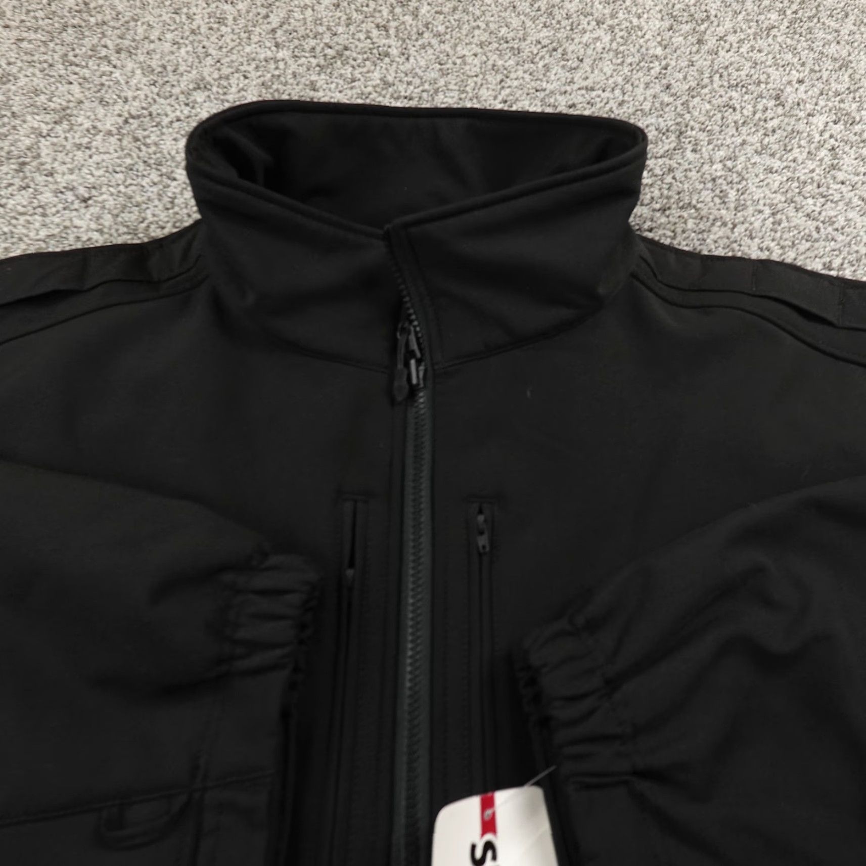 Vintage Spiewak Jacket Mens 4XL Black Performance Soft Shell Full Zip Outdoor Coat Shirt Size US XXL / EU 58 / 5 - 3 Thumbnail
