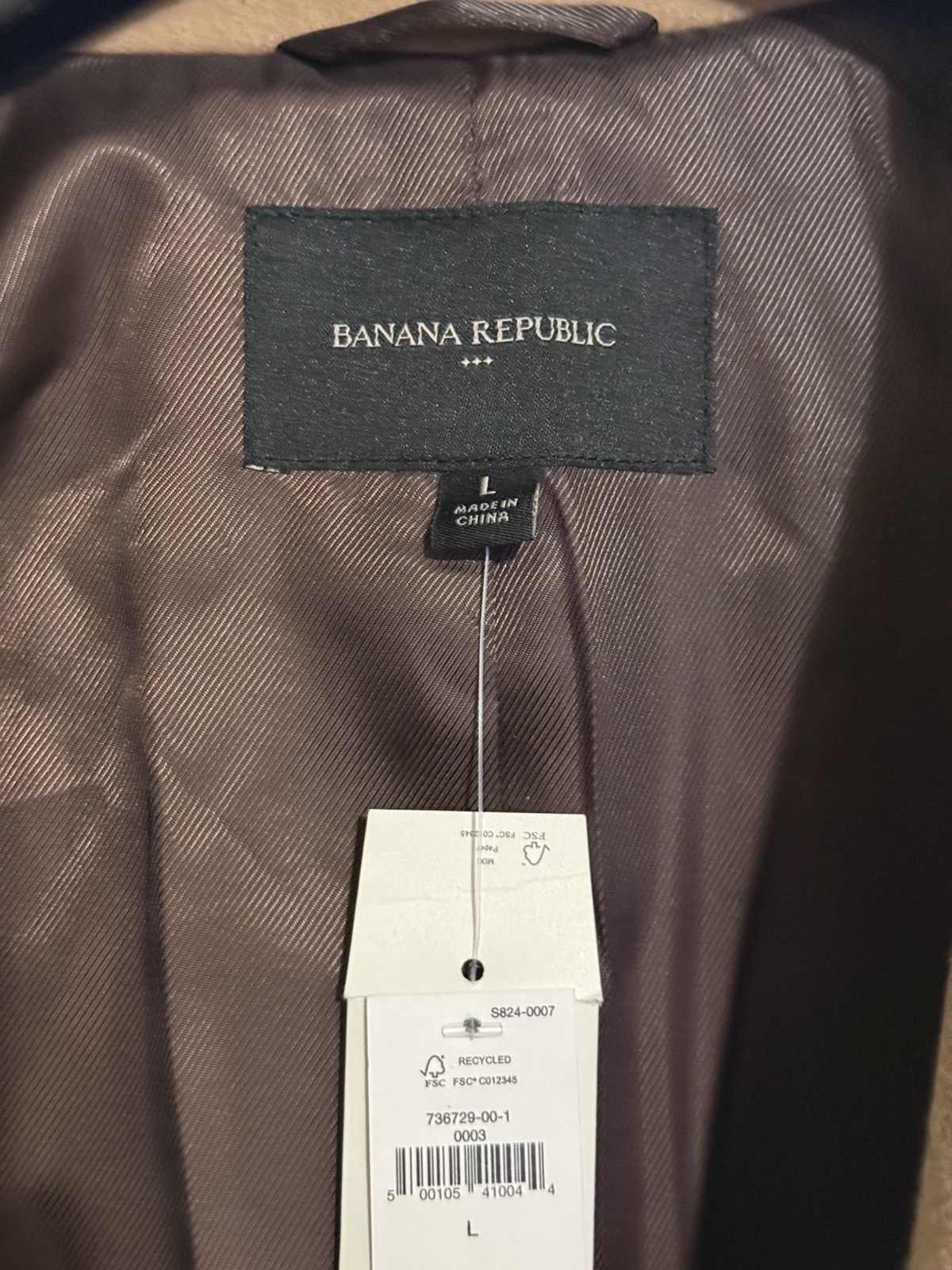 Banana Republic Banana Republic Coat Size US L / EU 52-54 / 3 - 3 Thumbnail