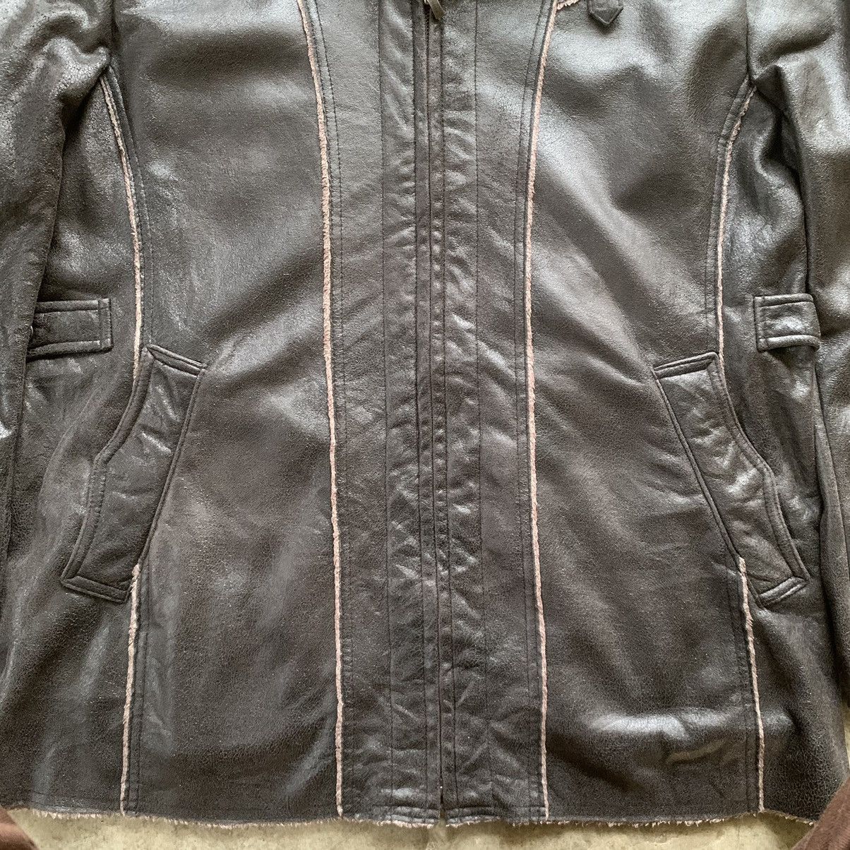 If Six Was Nine × Renoma × Tornado Mart Renoma Paris Opium Style Leather Jacket Size US XL / EU 56 / 4 - 4 Thumbnail