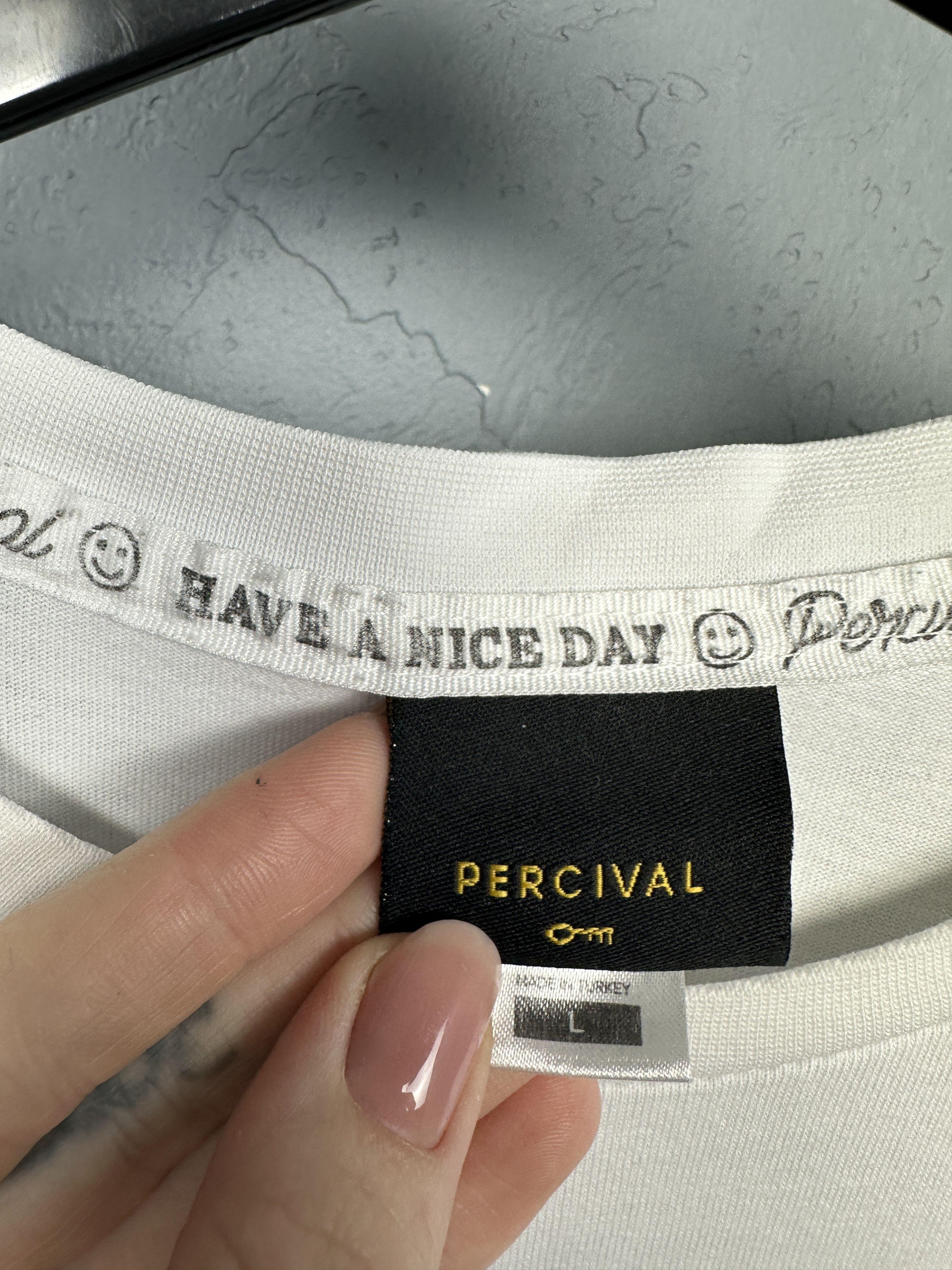 Percival Percival Mens T-Shirt Size US L / EU 52-54 / 3 - 4 Thumbnail