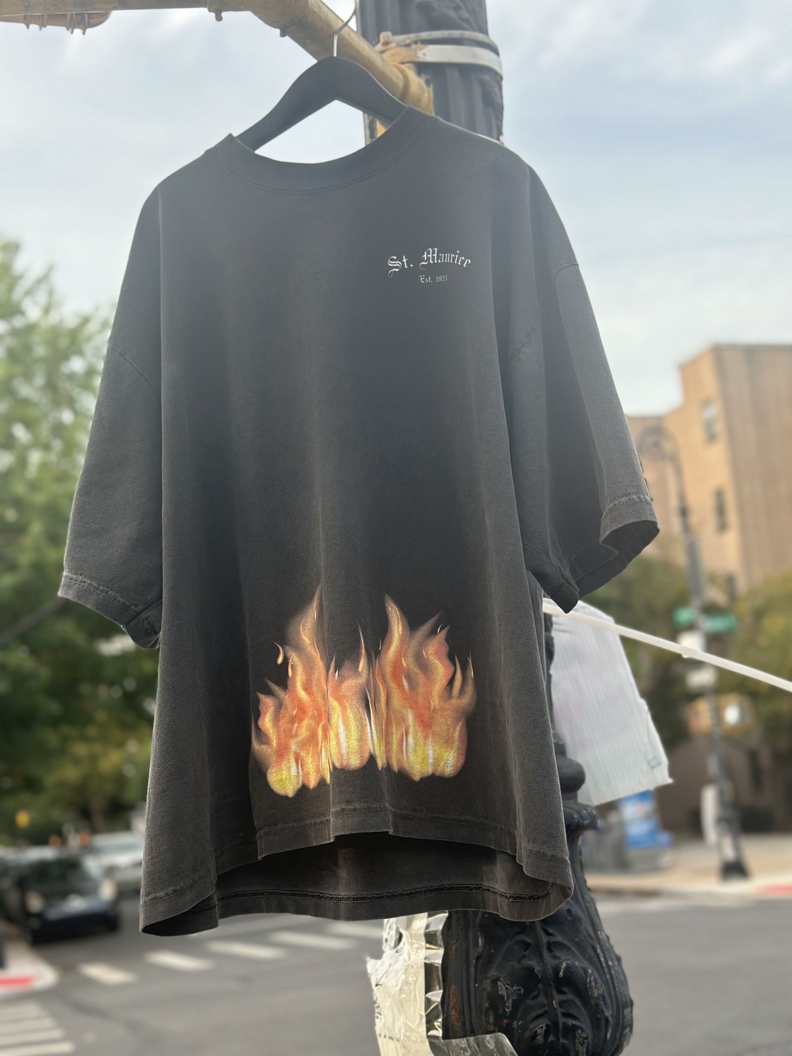 Other St.Maurice [drop-shoulder] flame tee Size US L / EU 52-54 / 3 - 4 Thumbnail