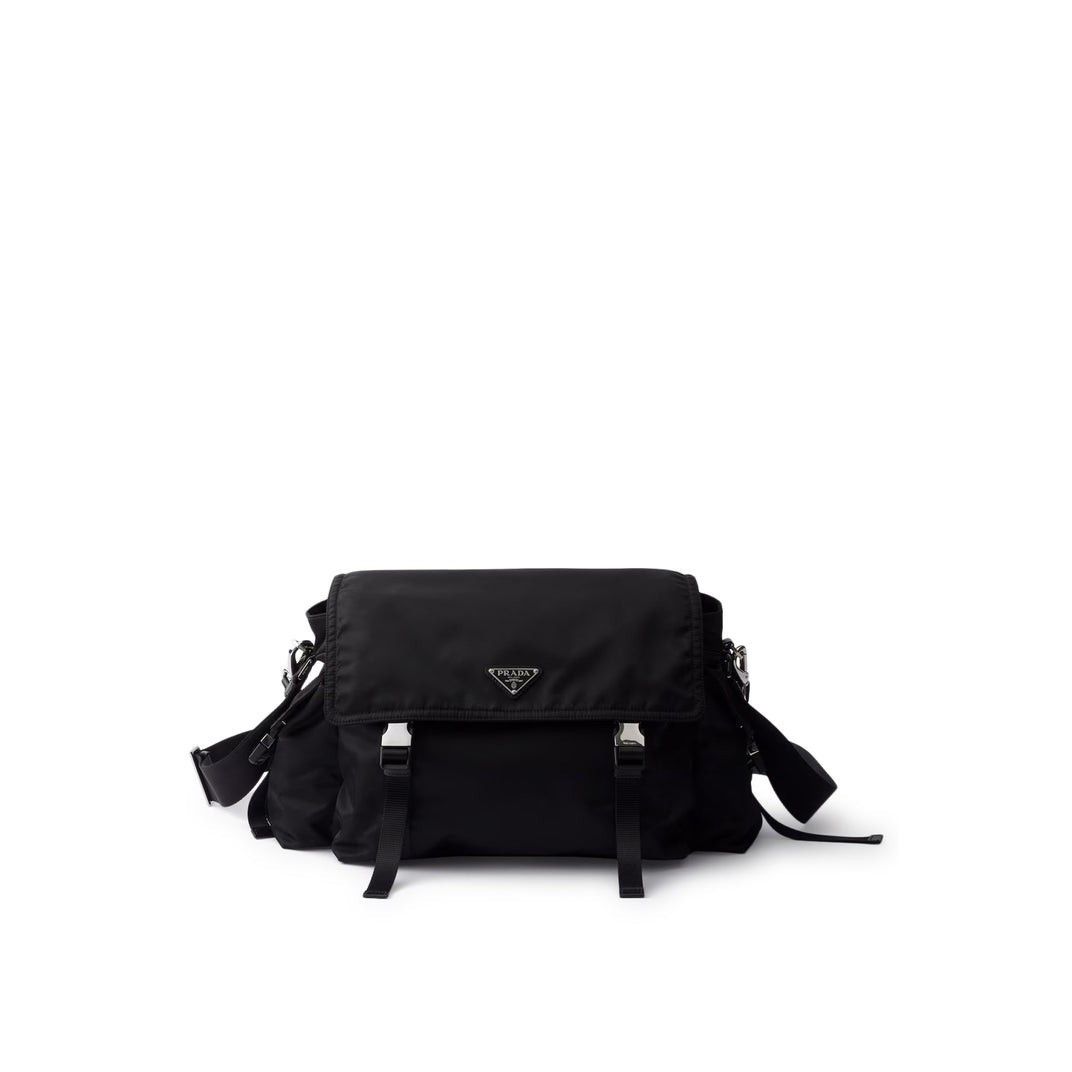 Prada PRADA Explore $3100 Black Re-Nylon/Leather Shoulder Bag New Size ONE SIZE - 1 Thumbnail