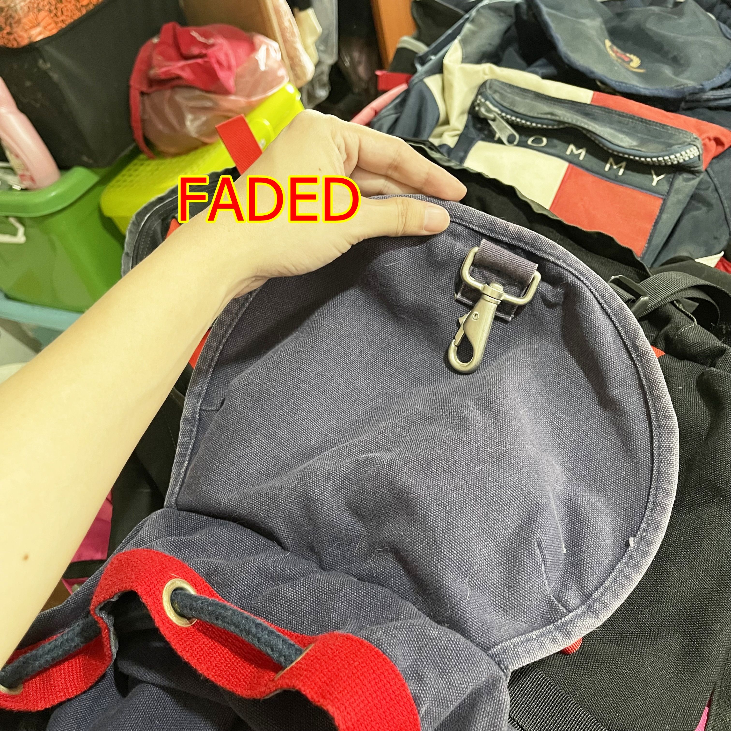 Tommy Hilfiger Vintage 90s Tommy Hilfiger Backpack Size ONE SIZE - 8 Thumbnail