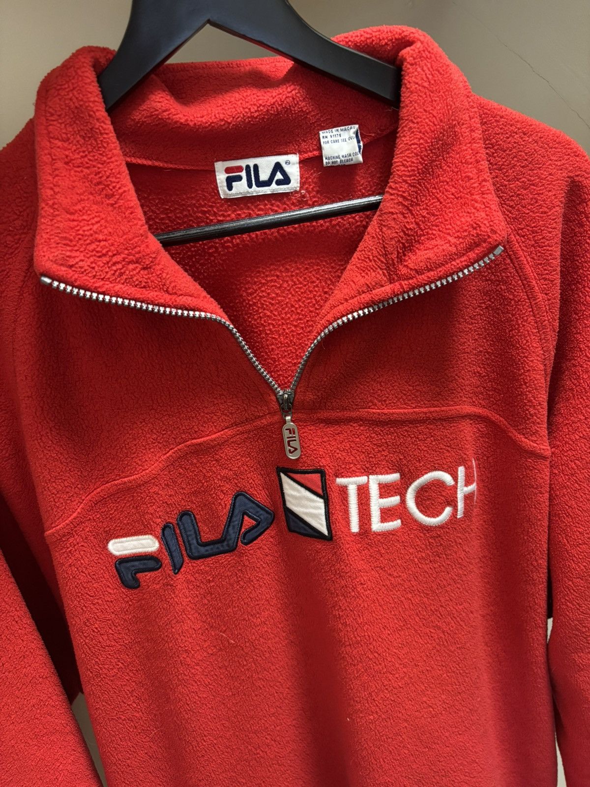 Fila Fila Quarter Zip Size US XL / EU 56 / 4 - 2 Thumbnail