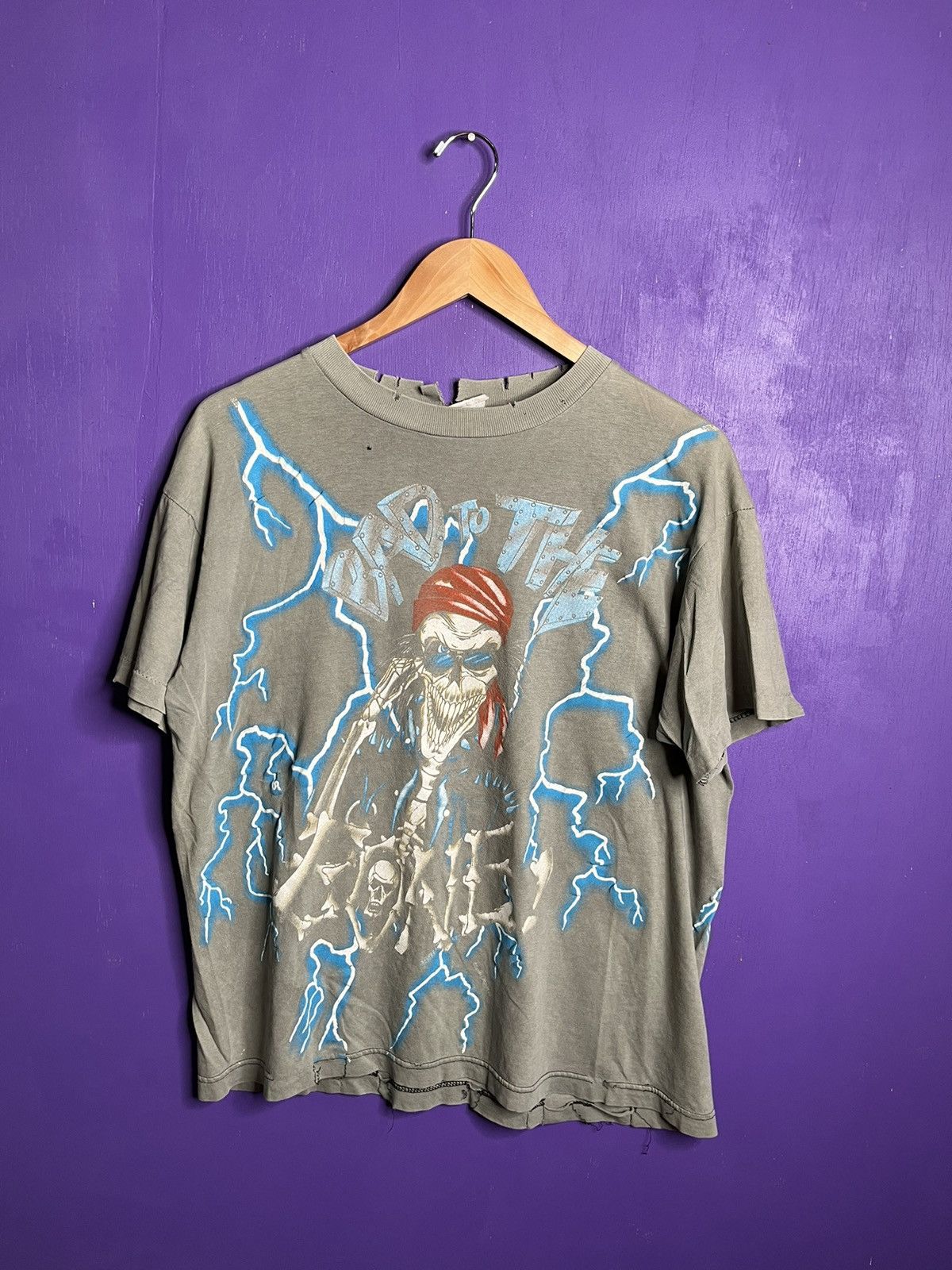 Made In Usa × Vintage Vintage 90s American thunder bad to 