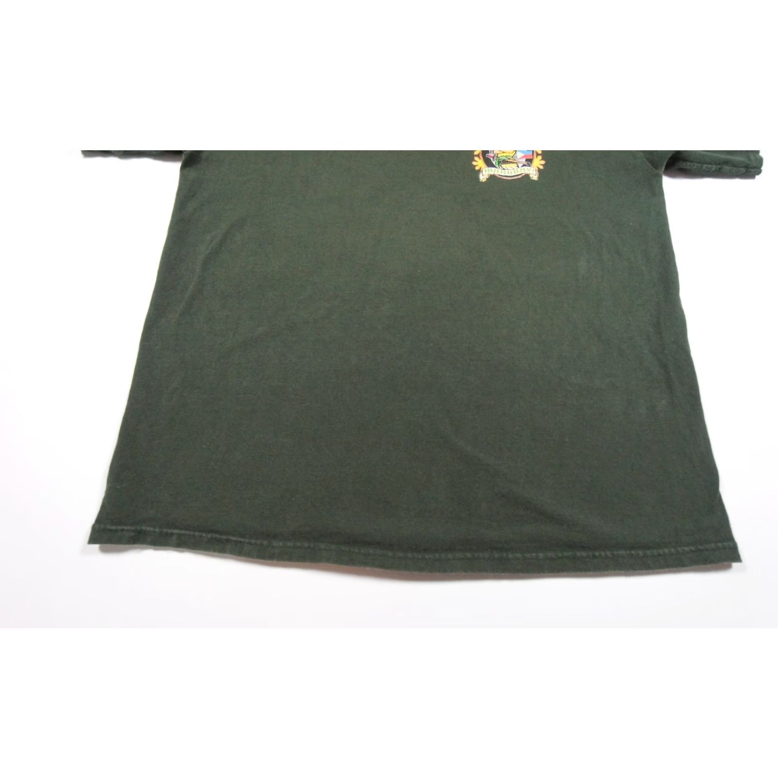 Gildan VINTAGE Filipino Shirt Mens Large Green Philippines Culture Tee Crewneck Adult Regular T-Shirt Men Vintage Graphic Logo All Seasons Size US L / EU 52-54 / 3 - 6 Thumbnail