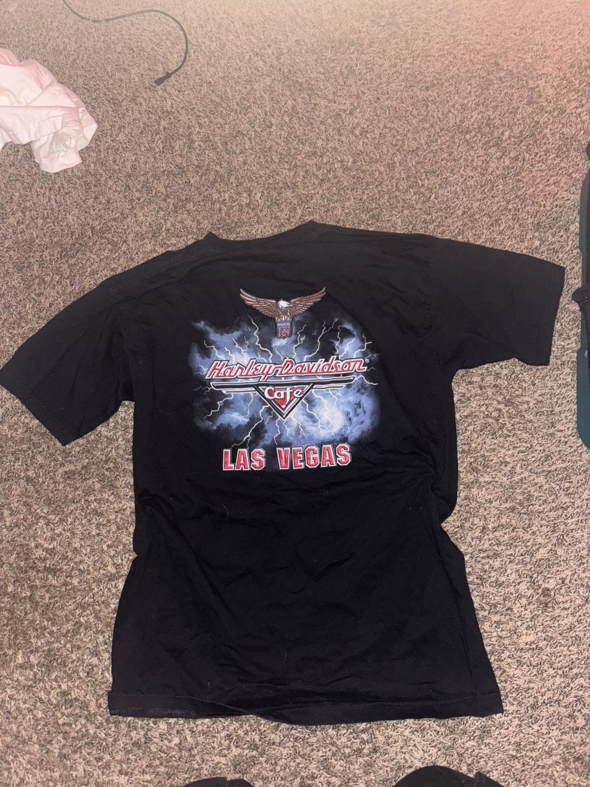 Harley Davidson Las Vegas harley Davison tee Size US XL / EU 56 / 4 - 2 Thumbnail