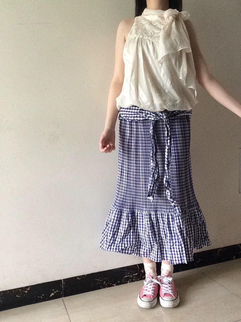 Issey Miyake issey miyake size:3 plaid skirt Size 42" / US 20 - 1 Thumbnail