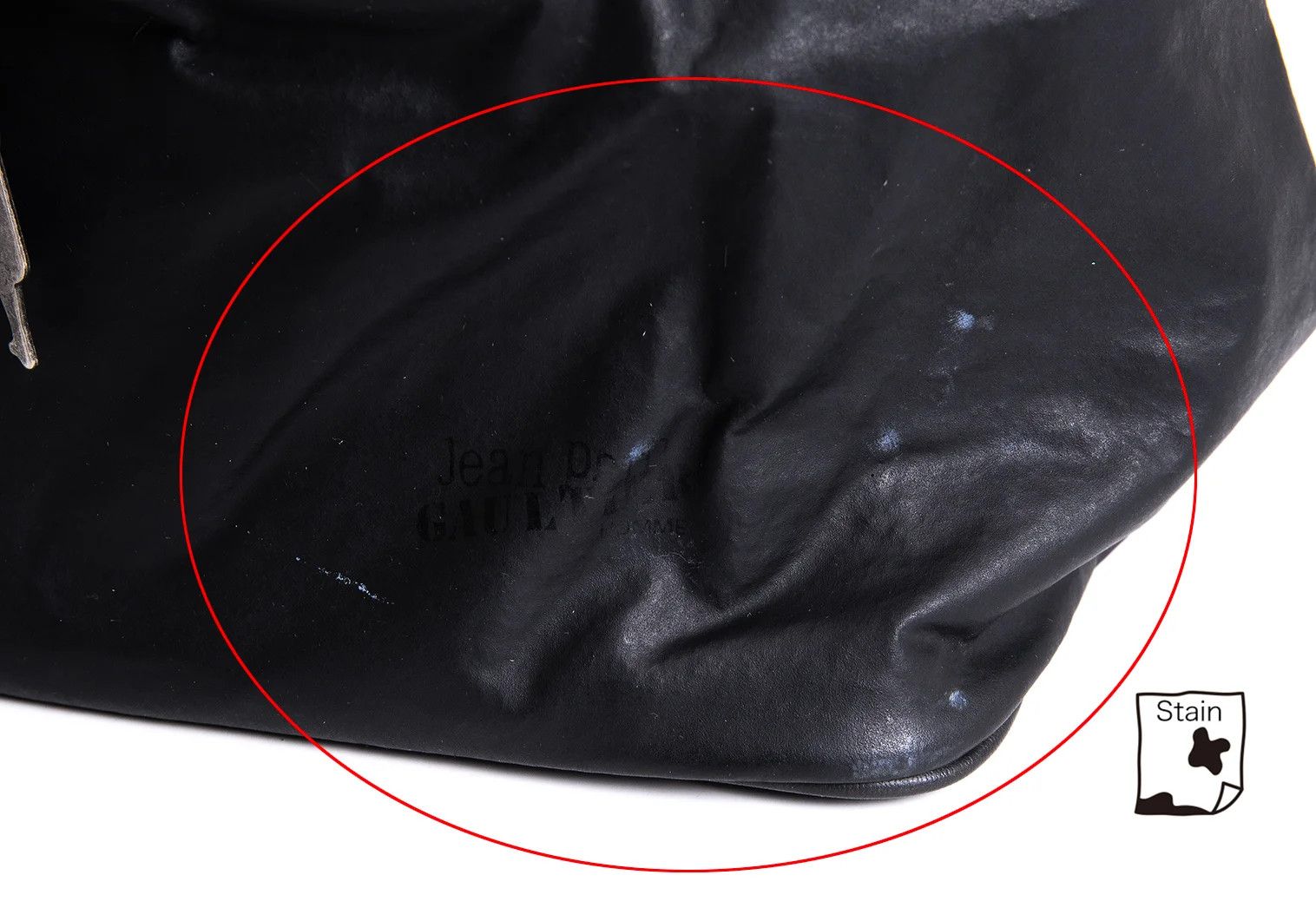 Jean Paul Gaultier Coated Doctor Bag in Black with Minor Flaws Size ONE SIZE - 8 Thumbnail