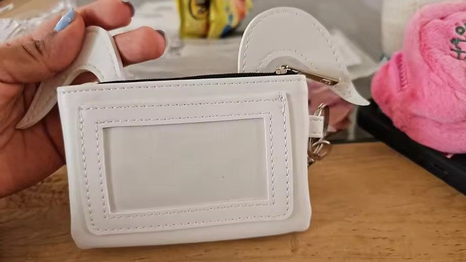 Japanese Brand × Vintage White 3d Wallet coin Size ONE SIZE - 2 Thumbnail