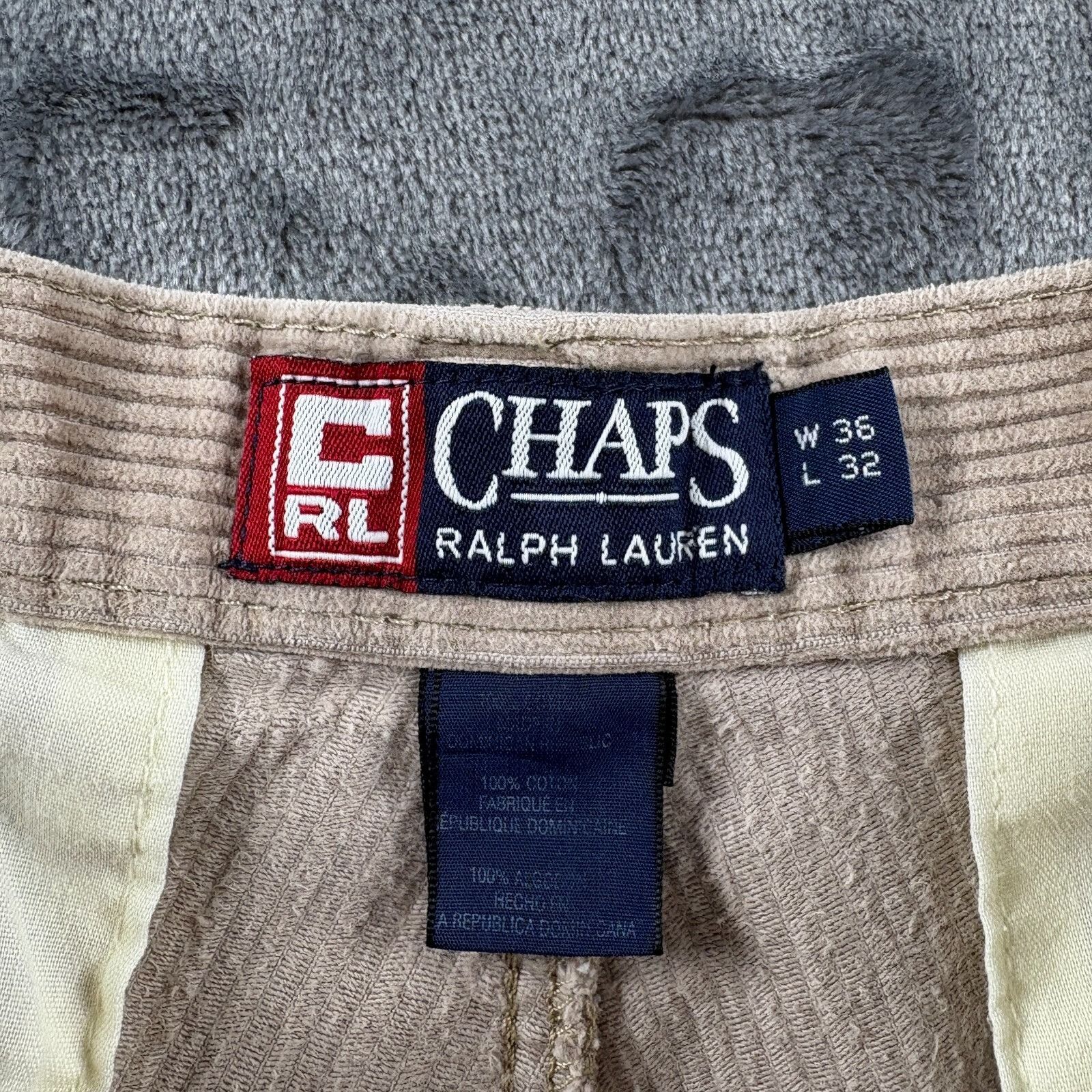 Polo Ralph Lauren Polo Ralph Lauren Vintage Tan Corduroy Pants Men 34x31 Prep Size US 34 / EU 50 - 9 Thumbnail